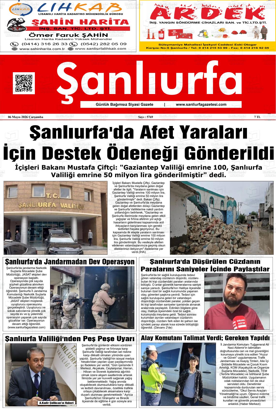 Sanliurfa Dunyadaveturkiyede 06.05.2026