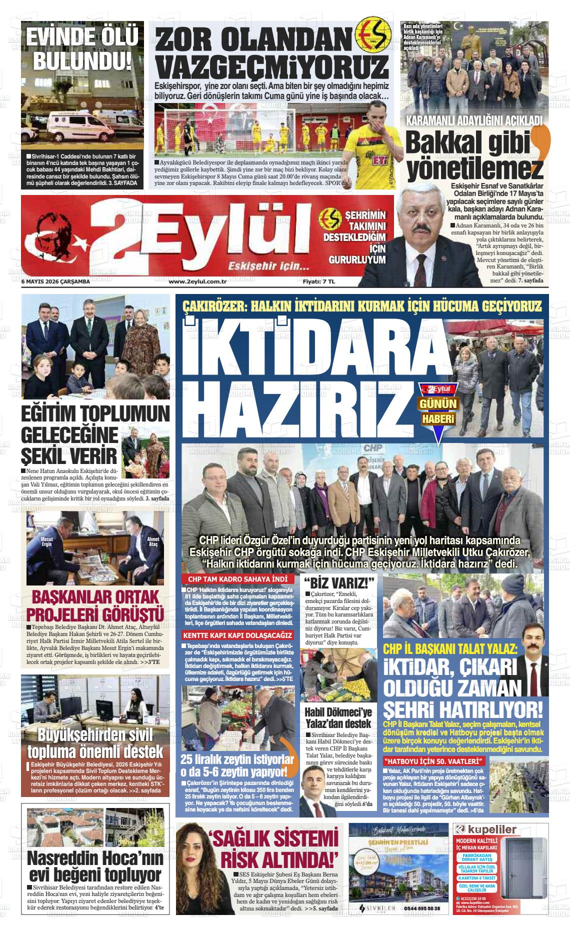 Eskisehir 2 Eylul 06.05.2026