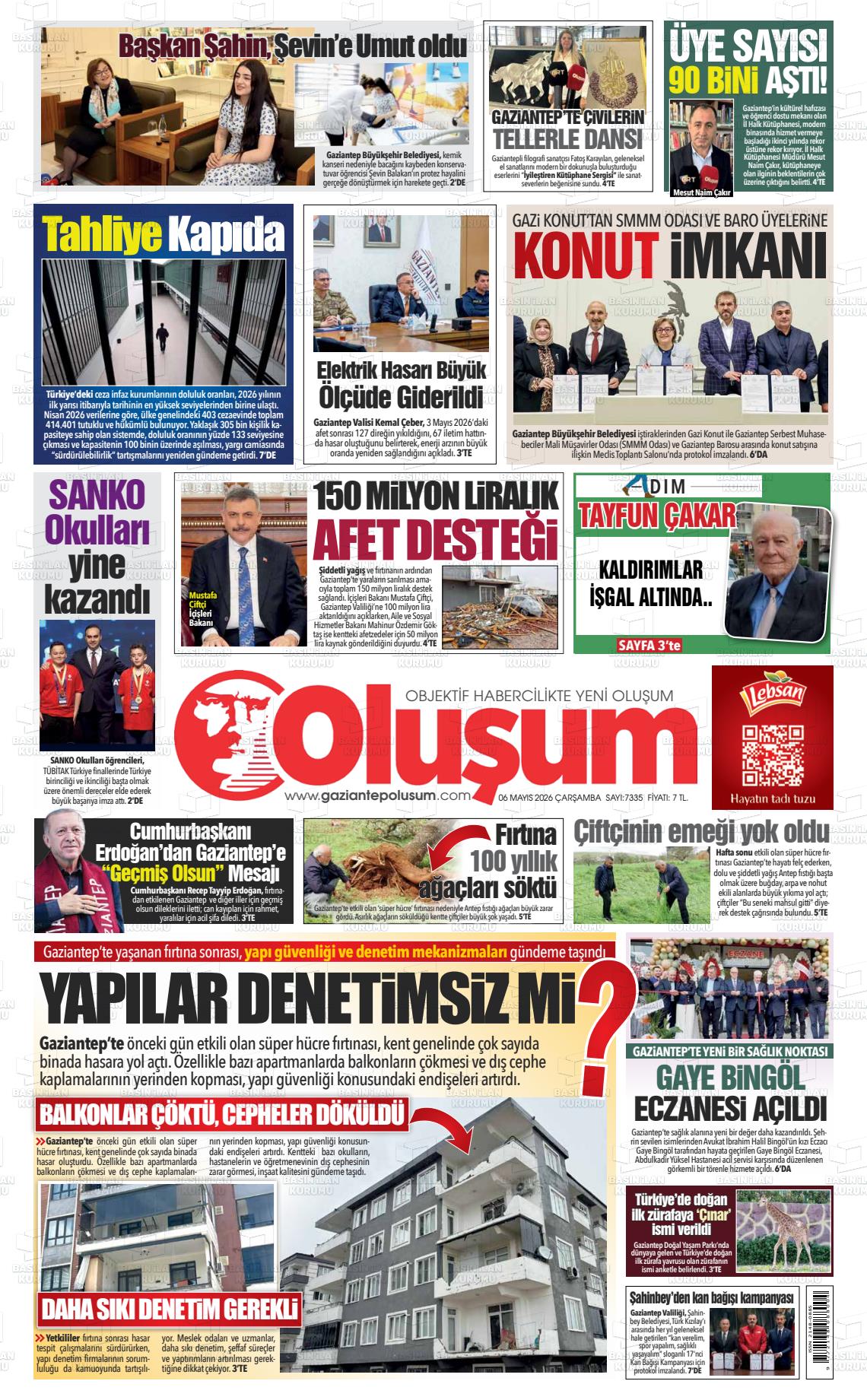 Gaziantep Olusum 06.05.2026