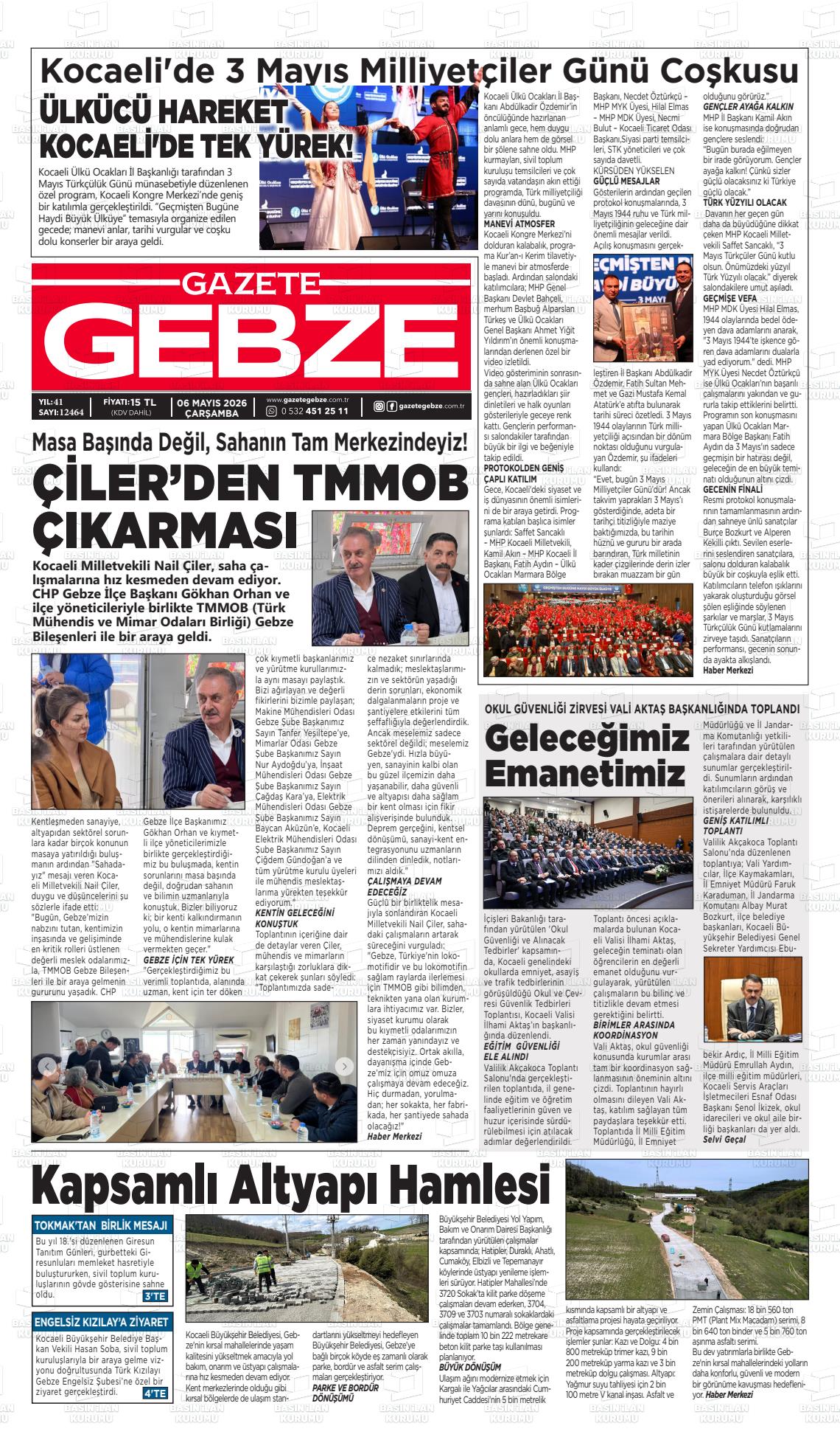 Kocaeli Gebze 06.05.2026