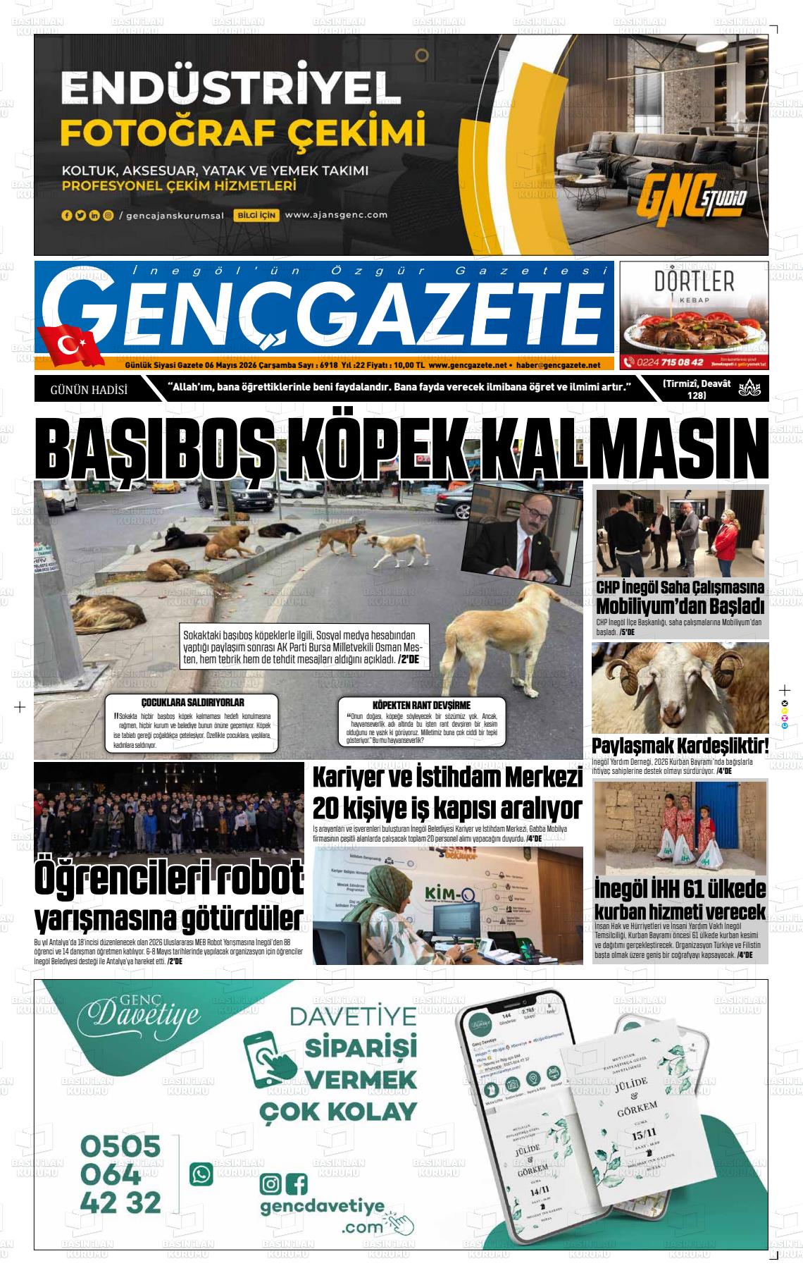 Bursa Gencgazete 06.05.2026