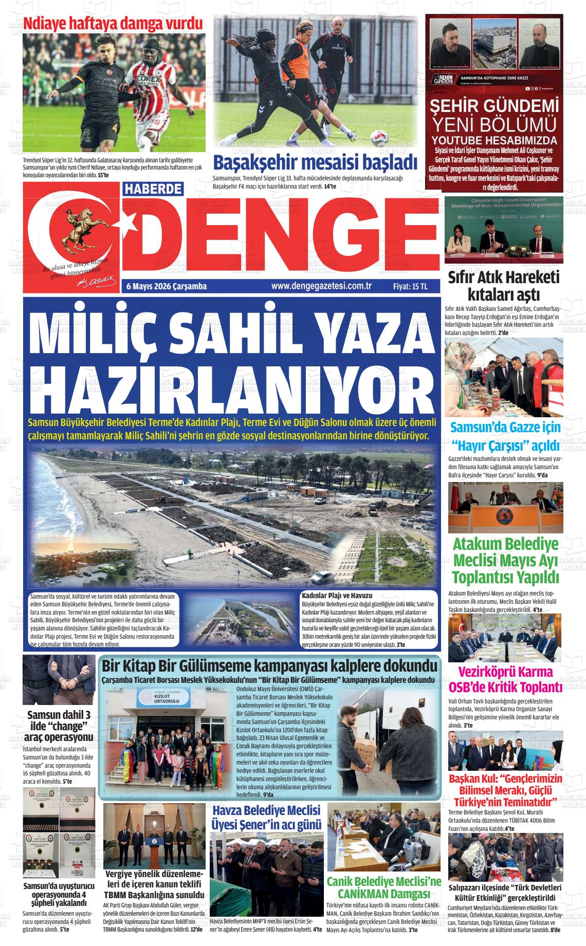 Samsun Haberdedenge 06.05.2026