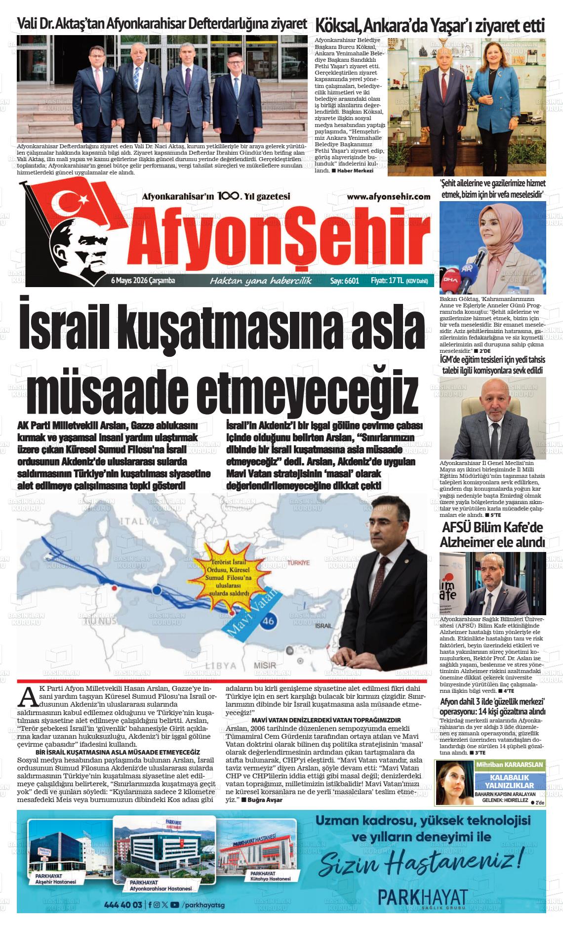 Afyonkarahisar Hisar 06.05.2026