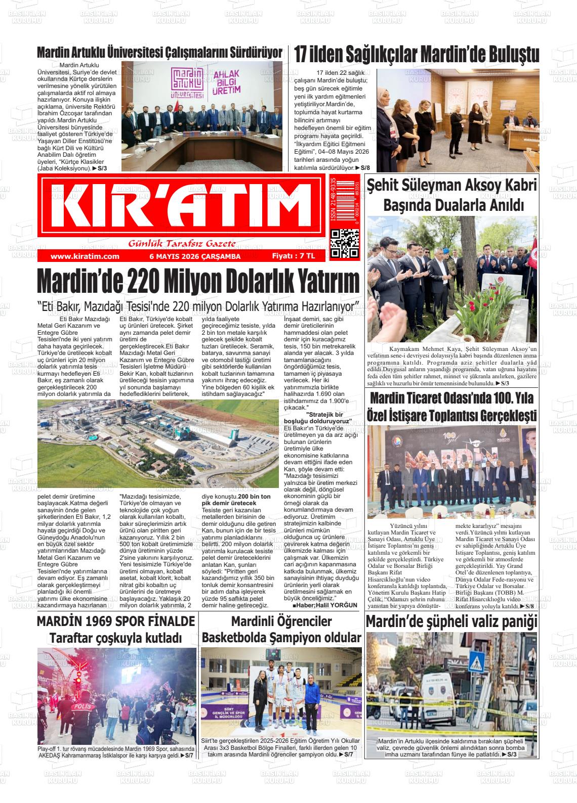 Mardin Kiratim 06.05.2026
