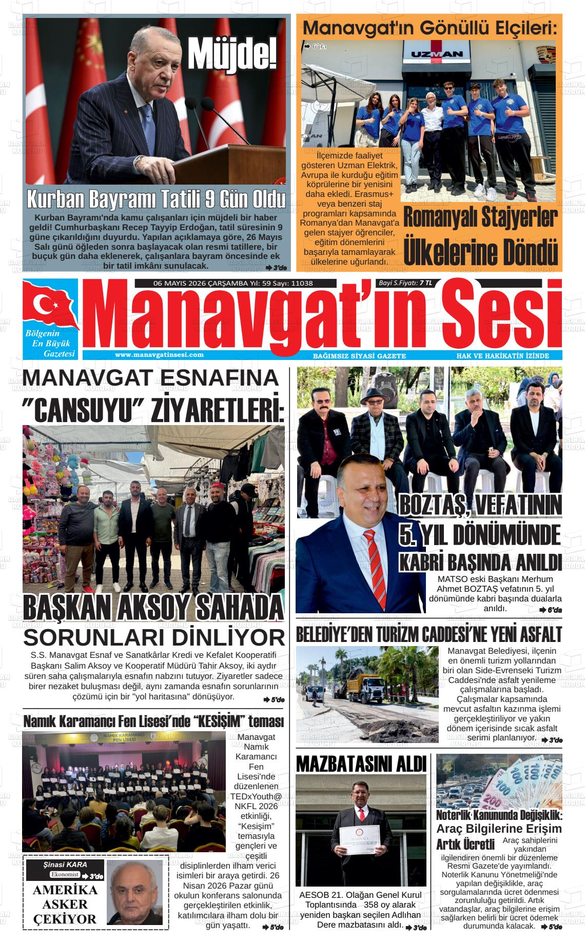 Antalya Manavgatinsesi 06.05.2026