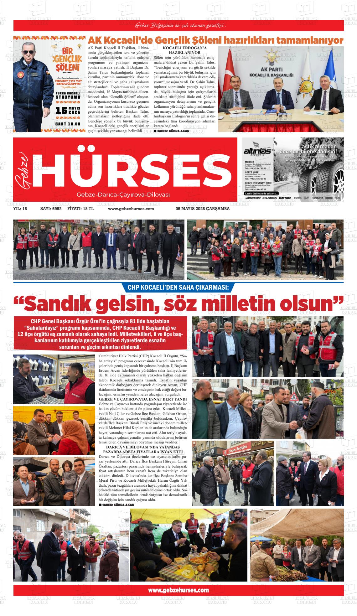 Kocaeli Marmaragebze 06.05.2026