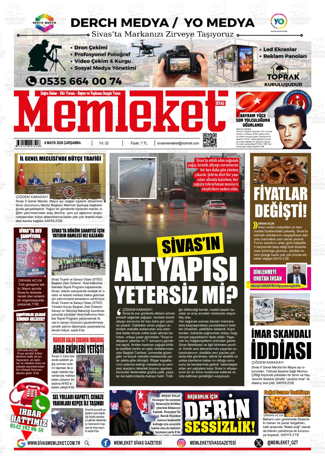 Sivas Memleket 06.05.2026
