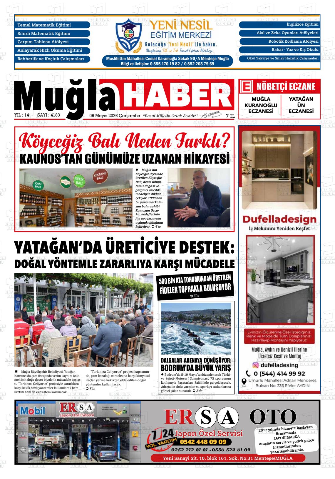 Mugla Haber 06.05.2026