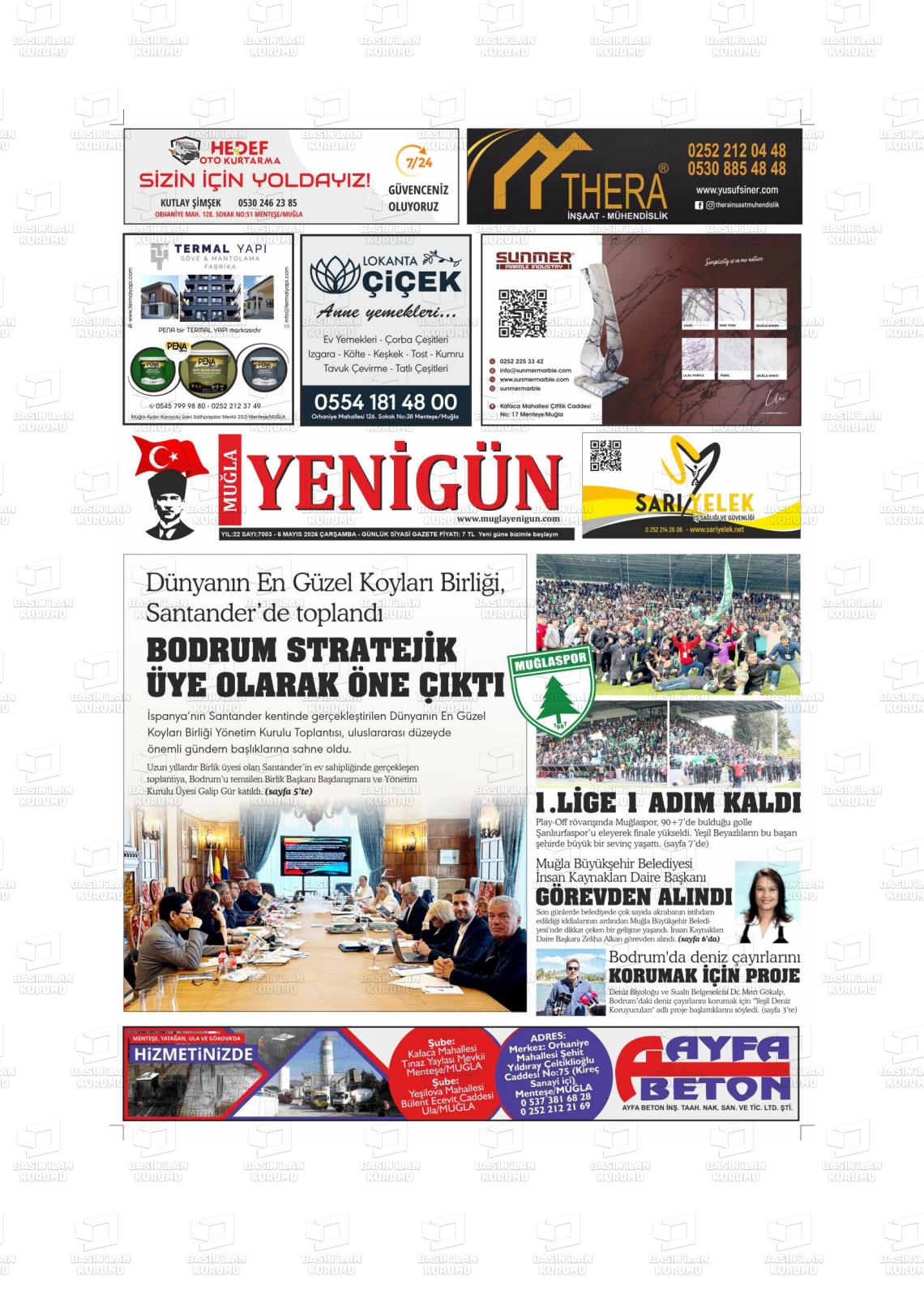 Mugla Yenigun 06.05.2026