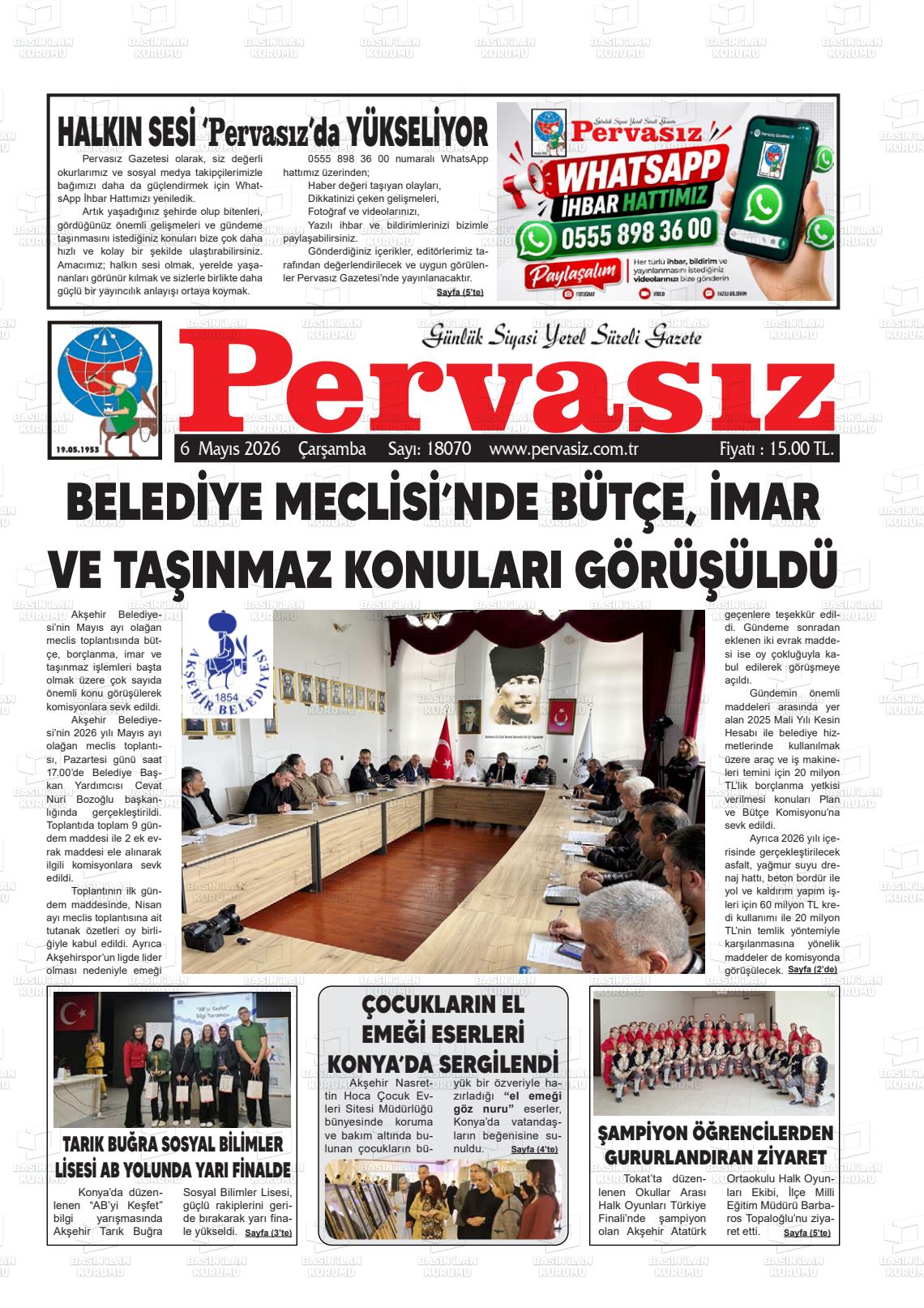 Konya Pervasiz 06.05.2026