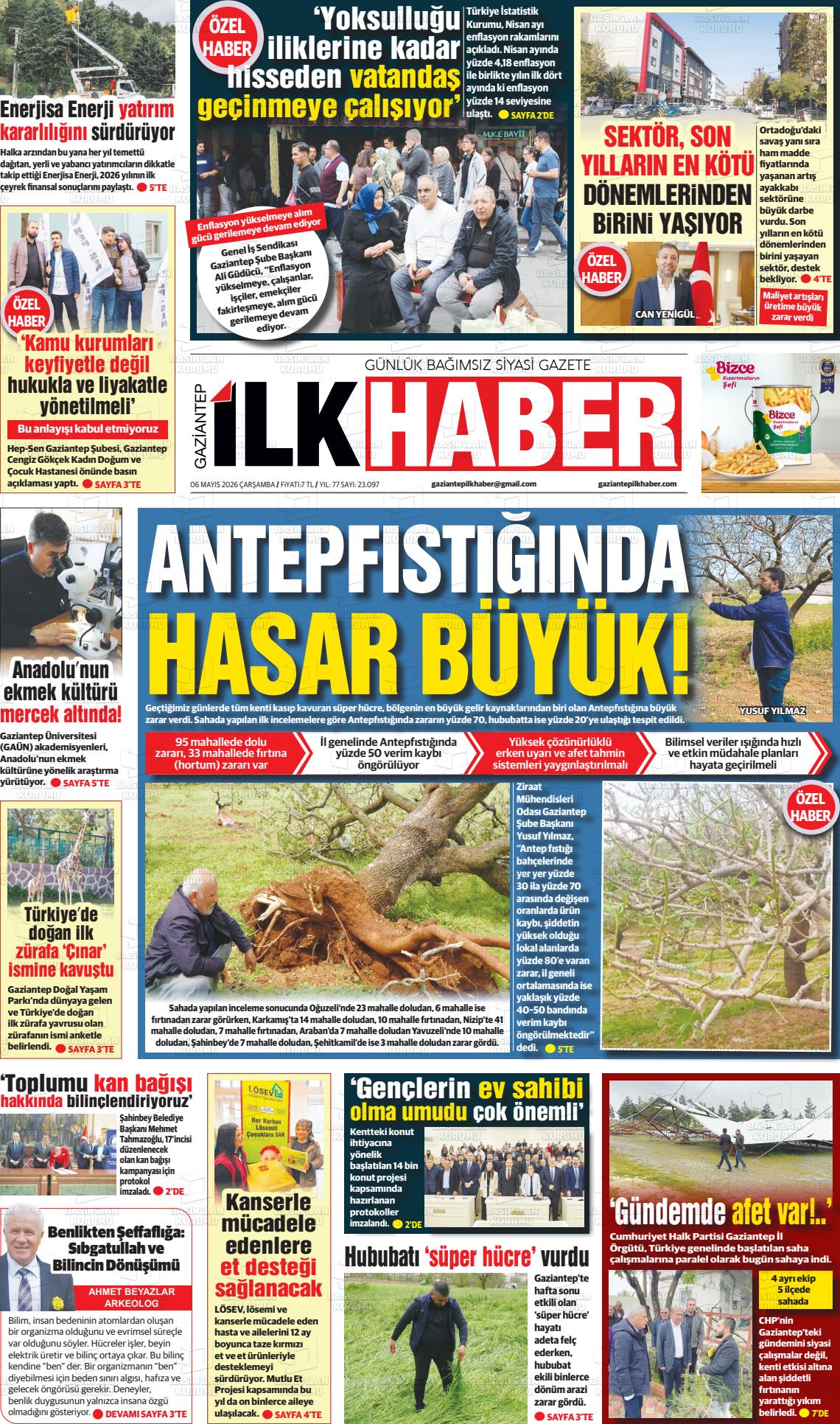 Sabah(gaziantep) 06.05.2026
