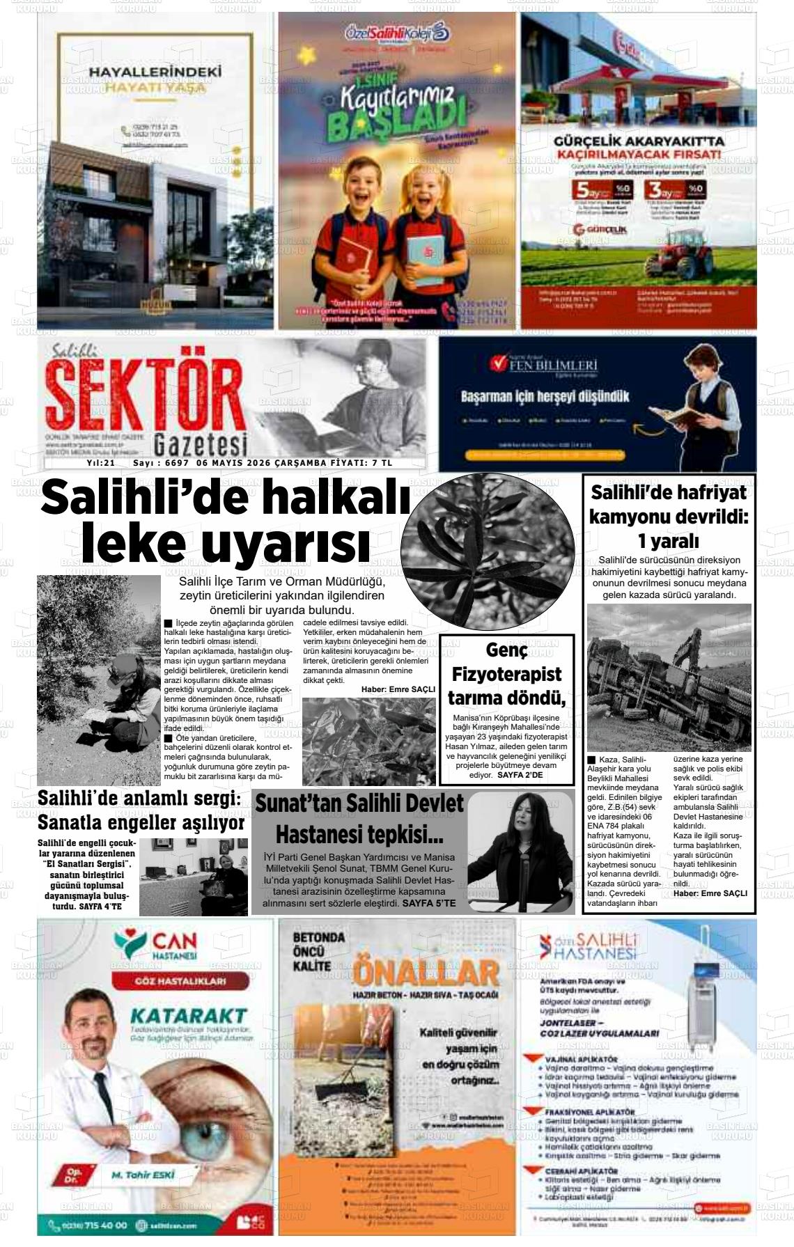 Manisa Salihlisektor 06.05.2026