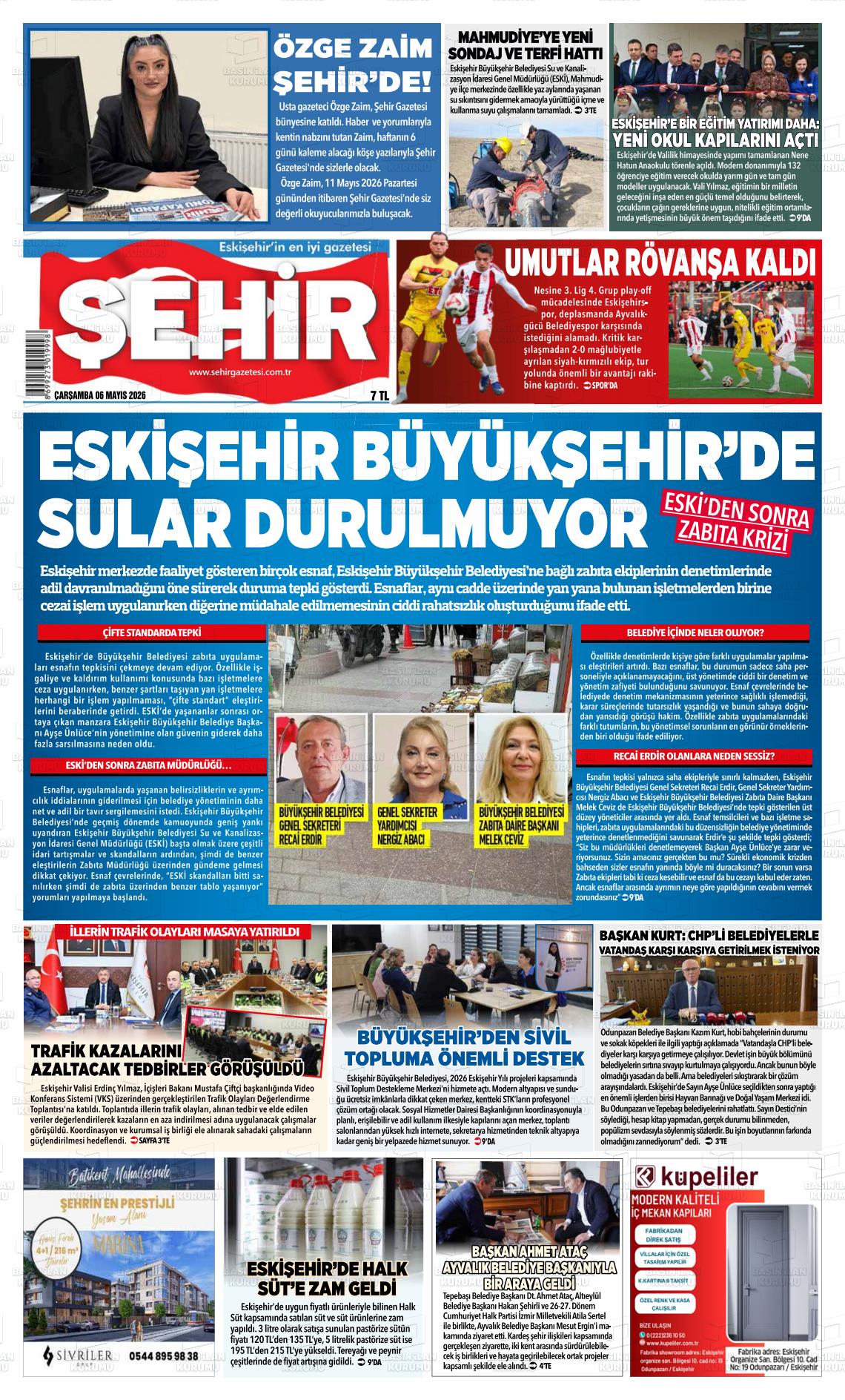 Eskisehir Sehir 06.05.2026