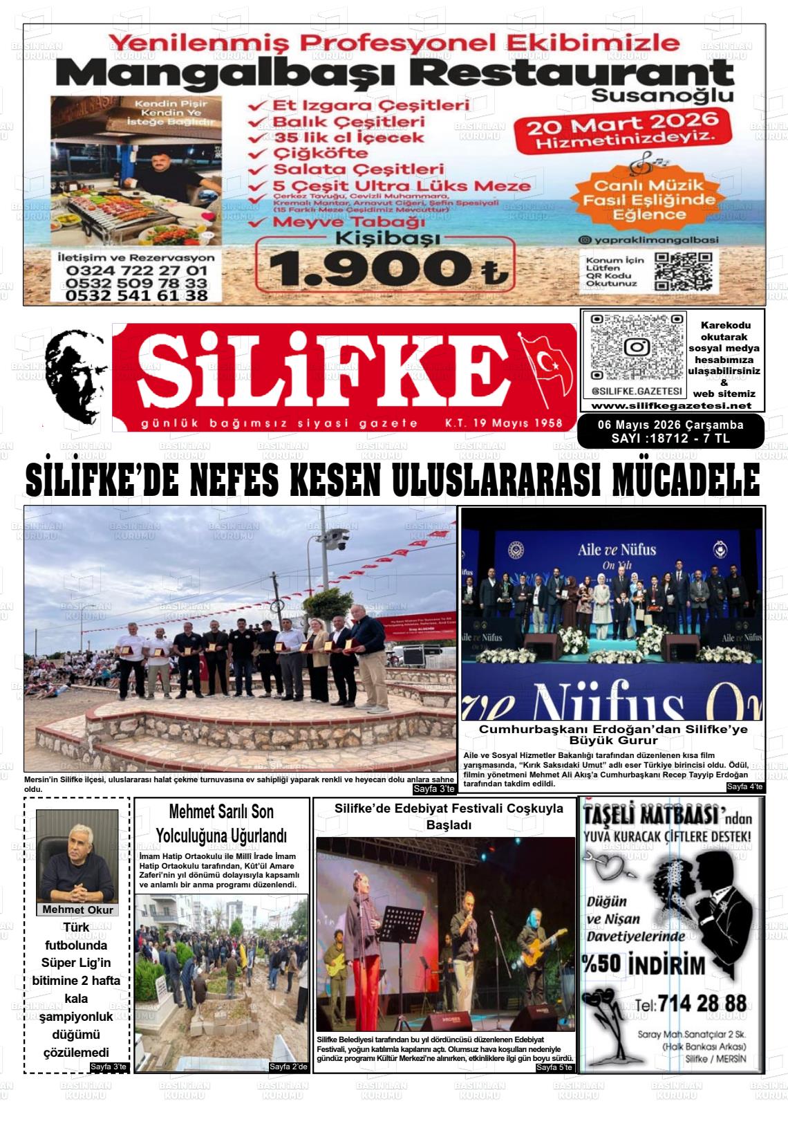 Mersin Silifke 06.05.2026