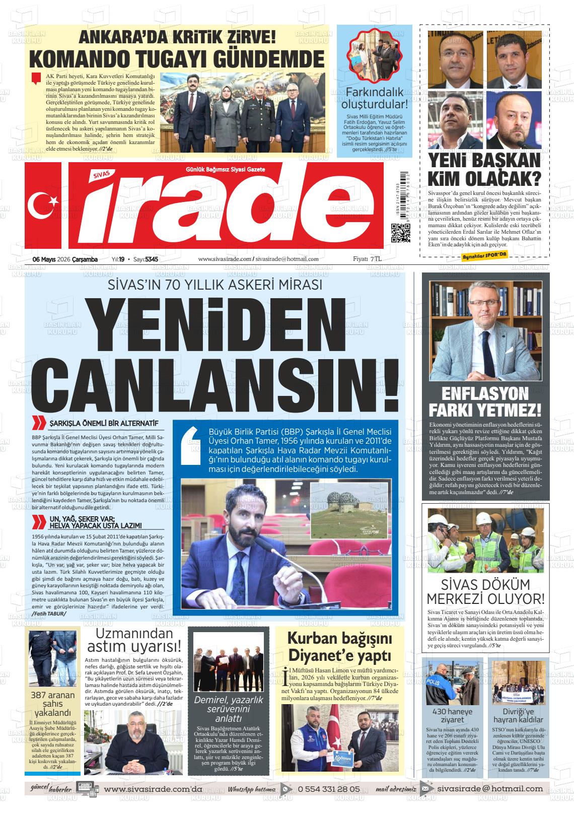 Sivas Irade 06.05.2026