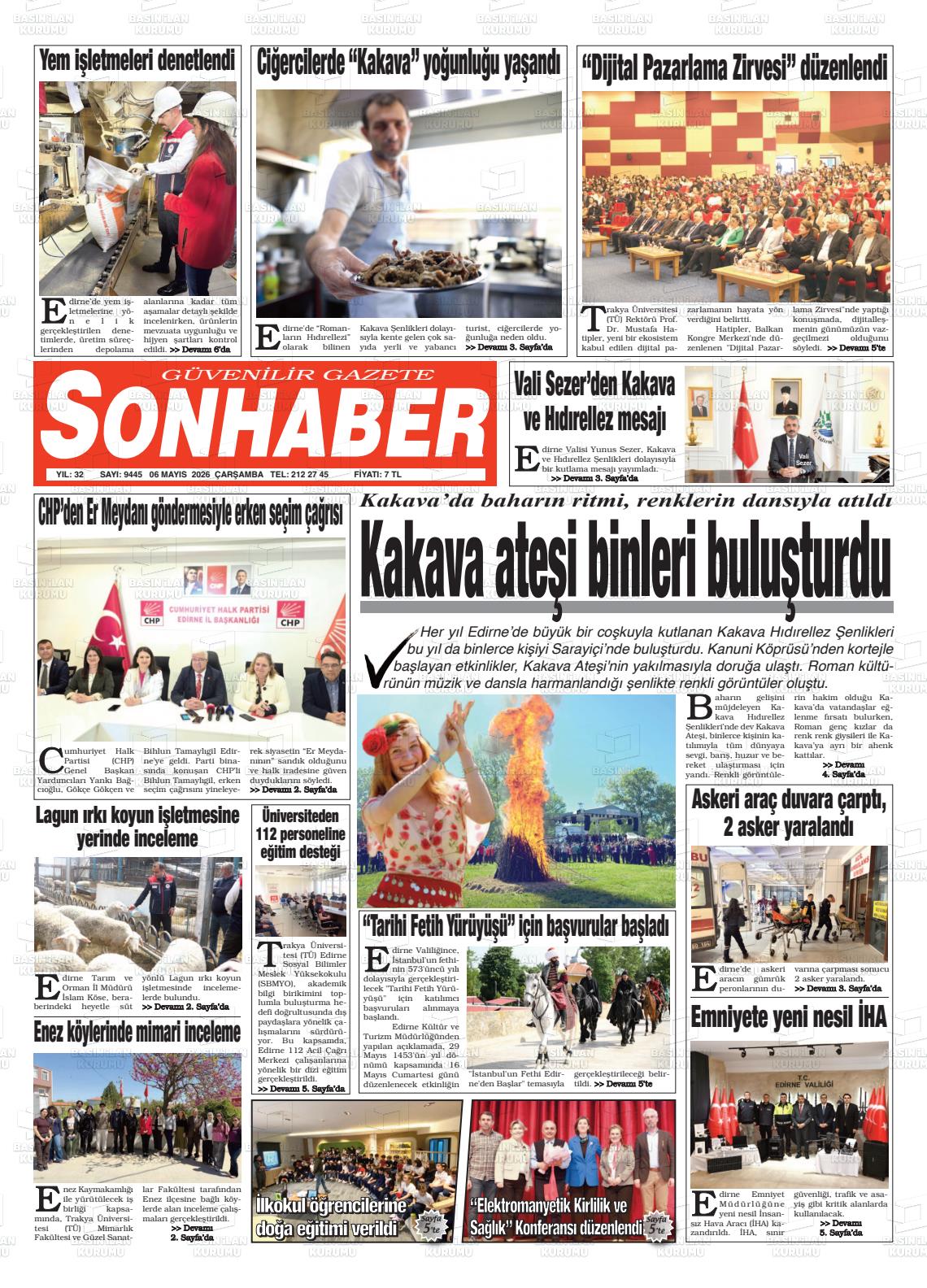 Eskisehir Sonhaber 06.05.2026