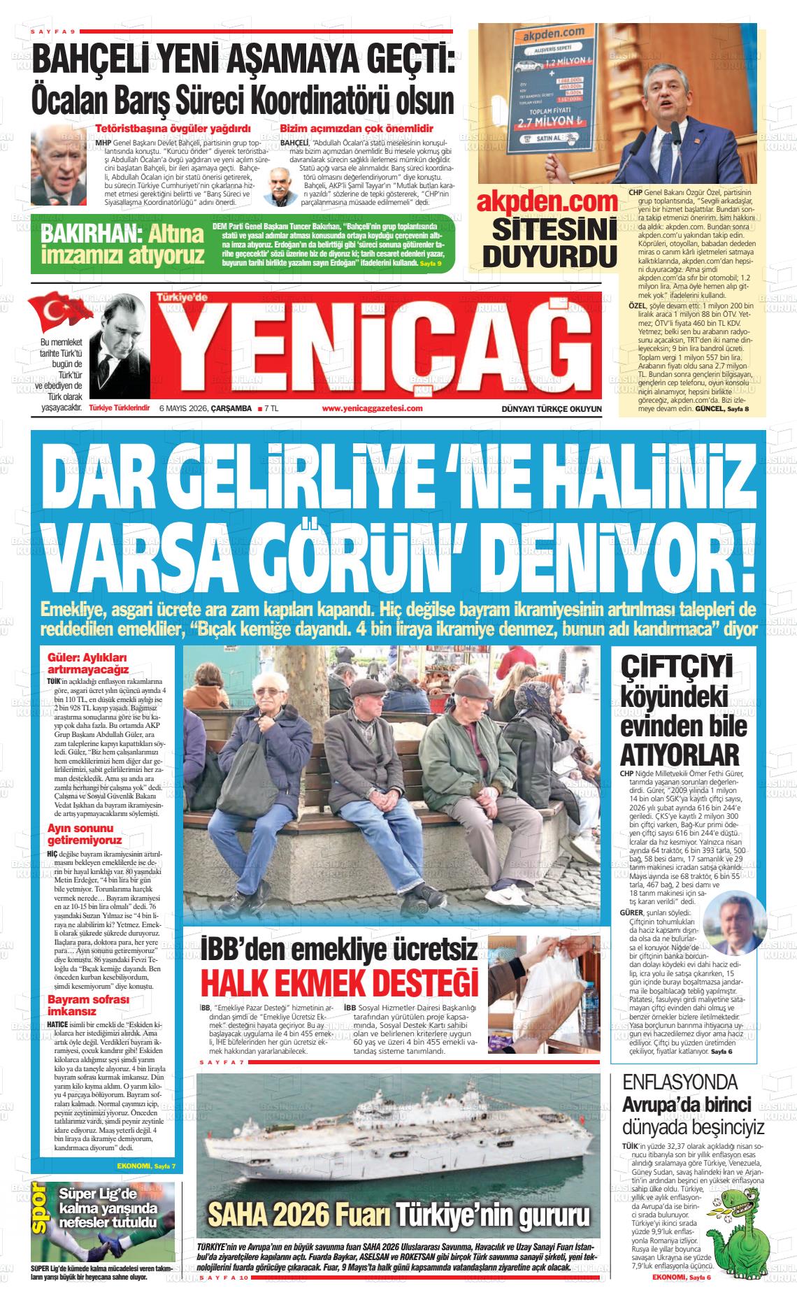 Istanbul Turkiyedeyenicag 06.05.2026