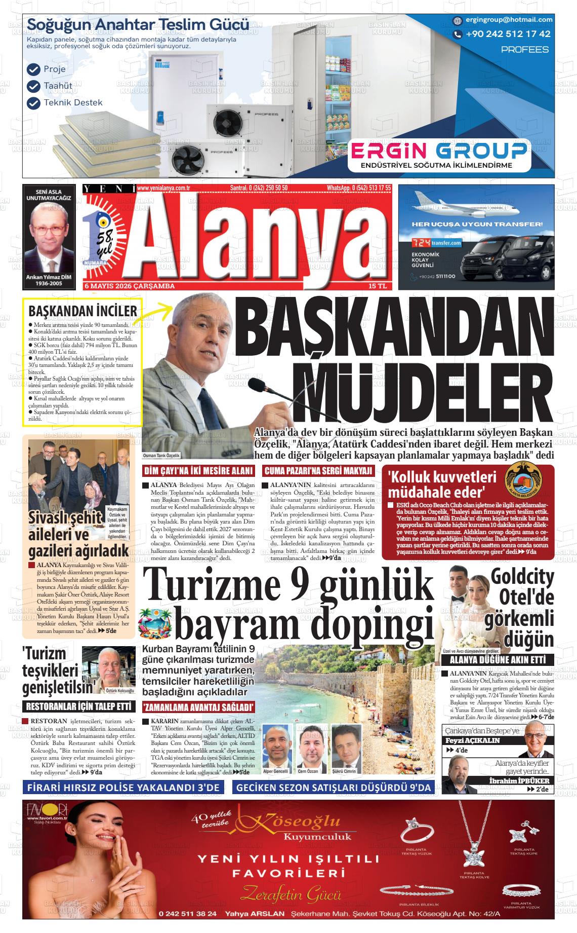 Antalya Yenialanya 06.05.2026