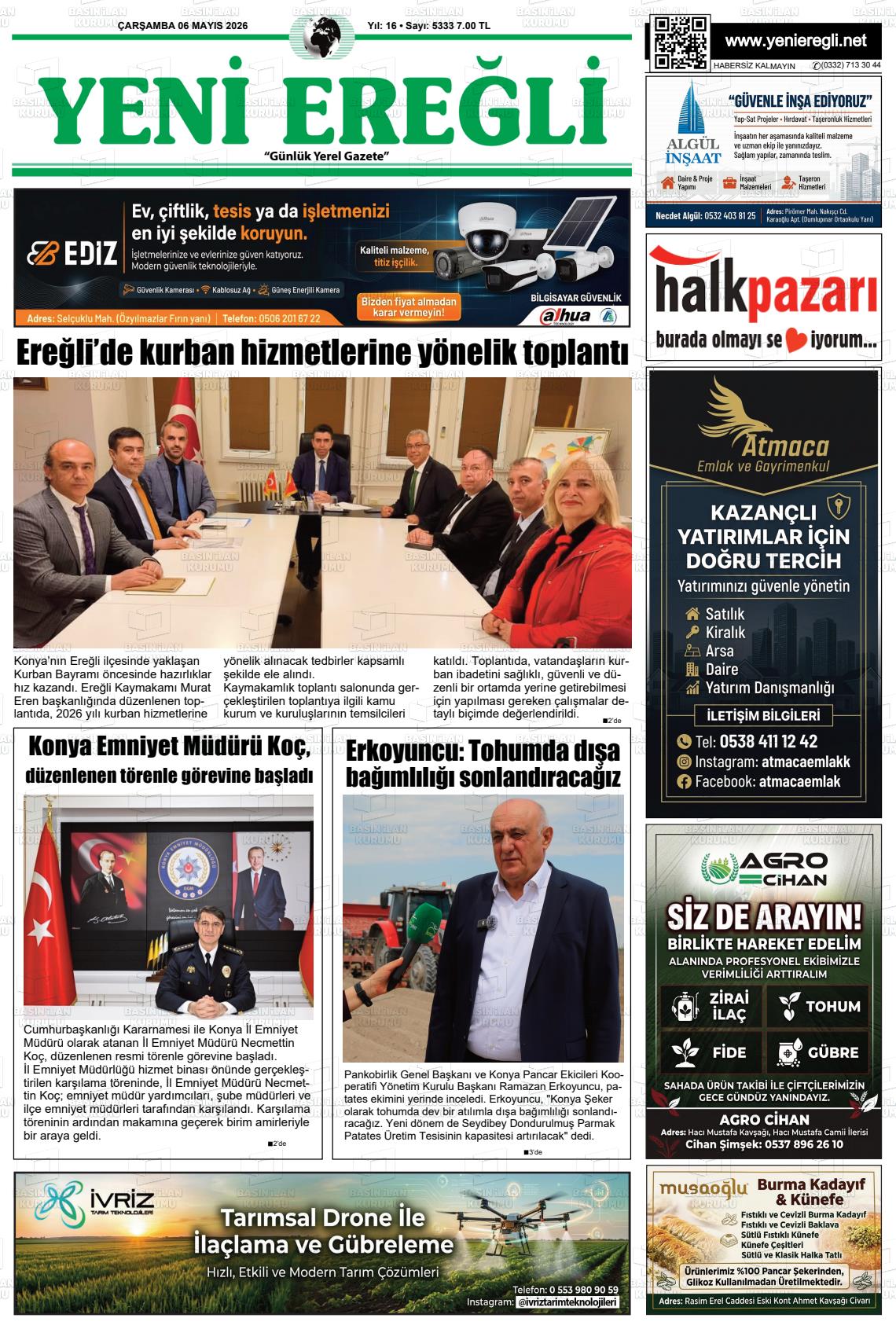 Konya Yenieregli 06.05.2026