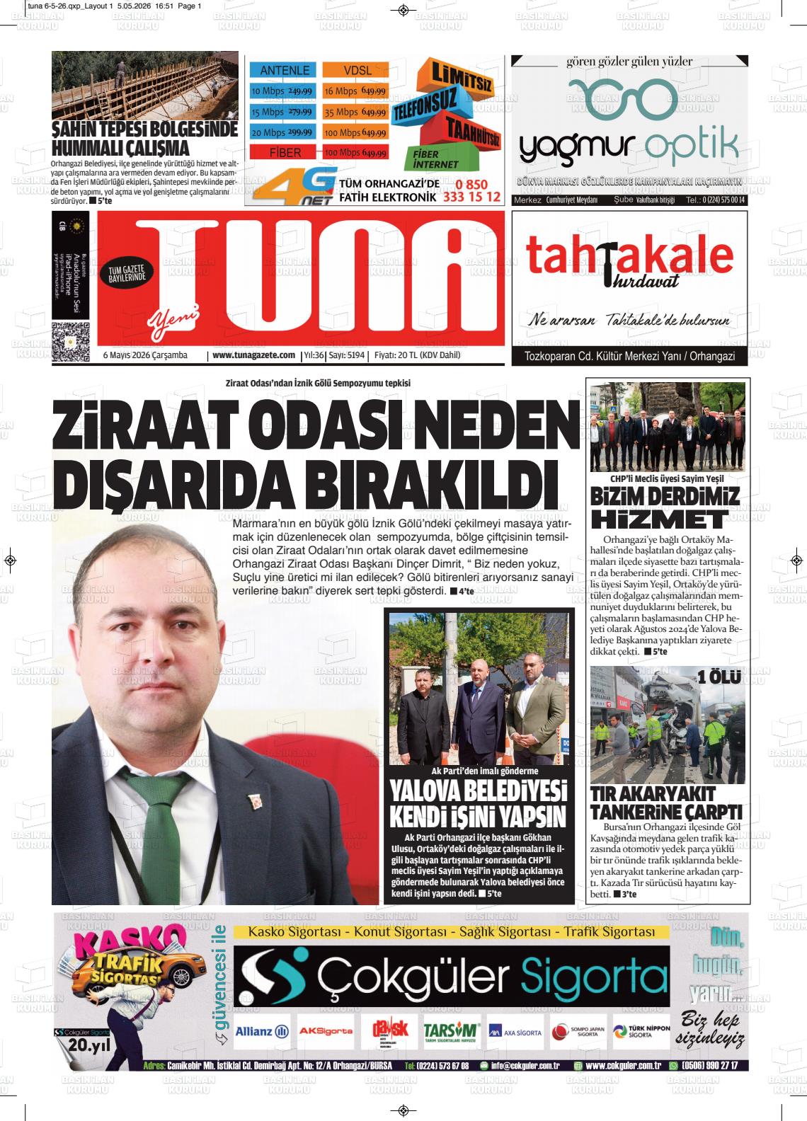 Izmir Yenigun 06.05.2026