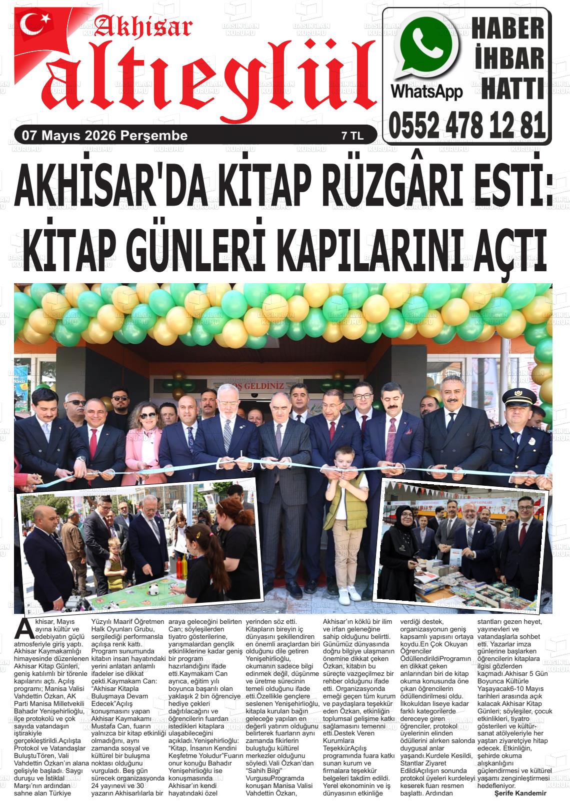 Manisa Akhisargundem 07.05.2026