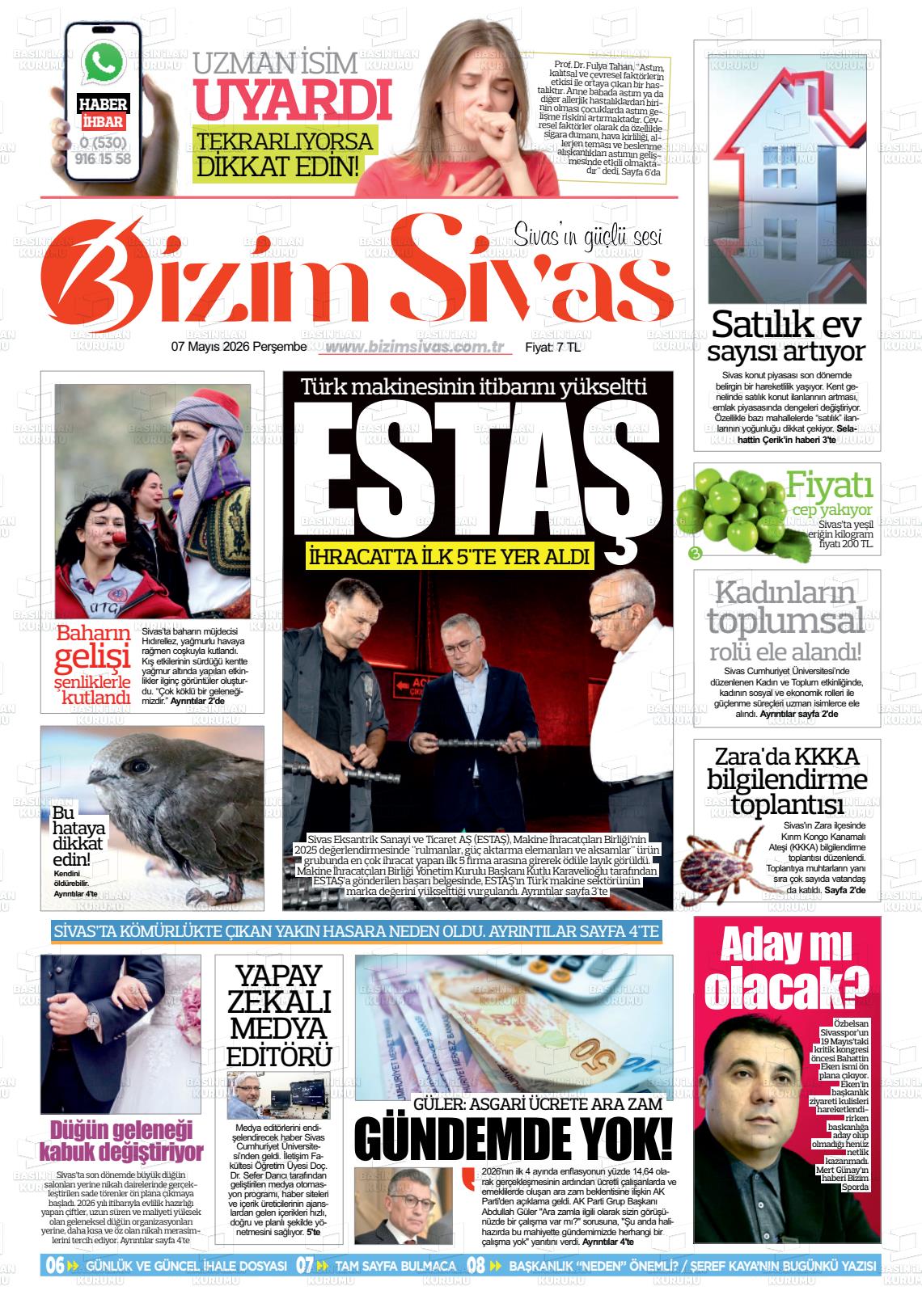 Sivas Bizim 07.05.2026