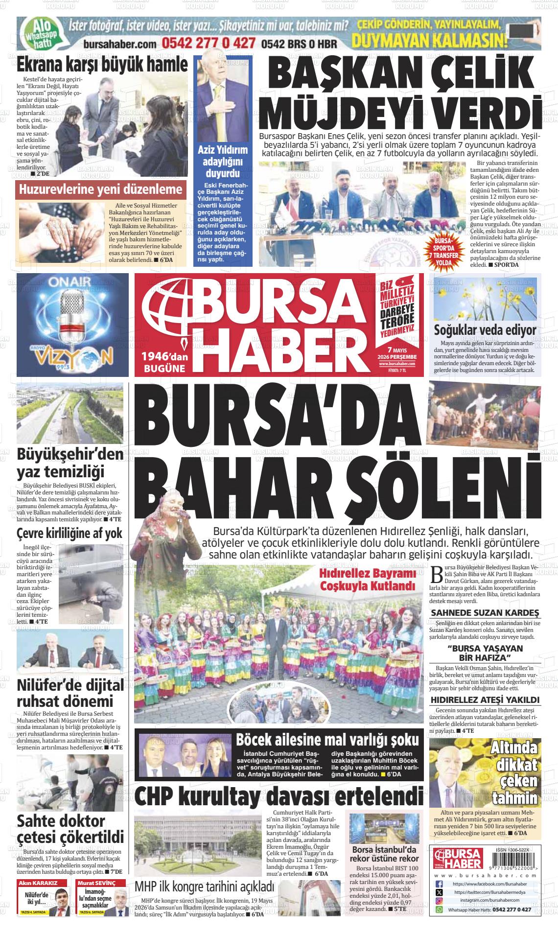 Bursa Haber 07.05.2026