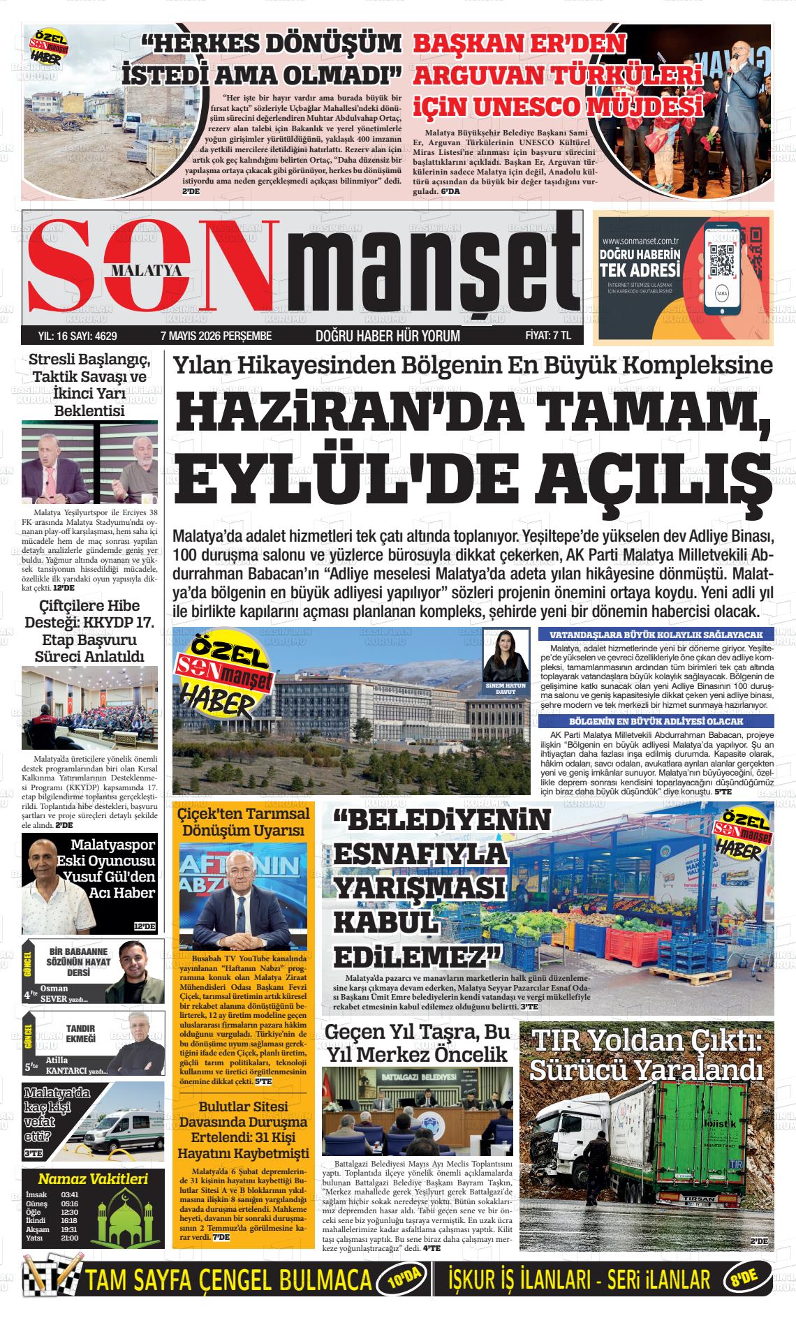 Malatya Busabah 07.05.2026