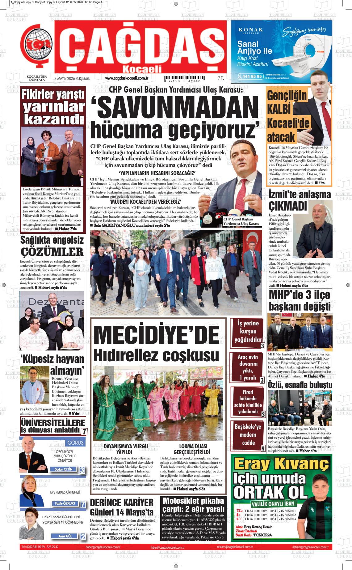Kocaeli Cagdas 07.05.2026