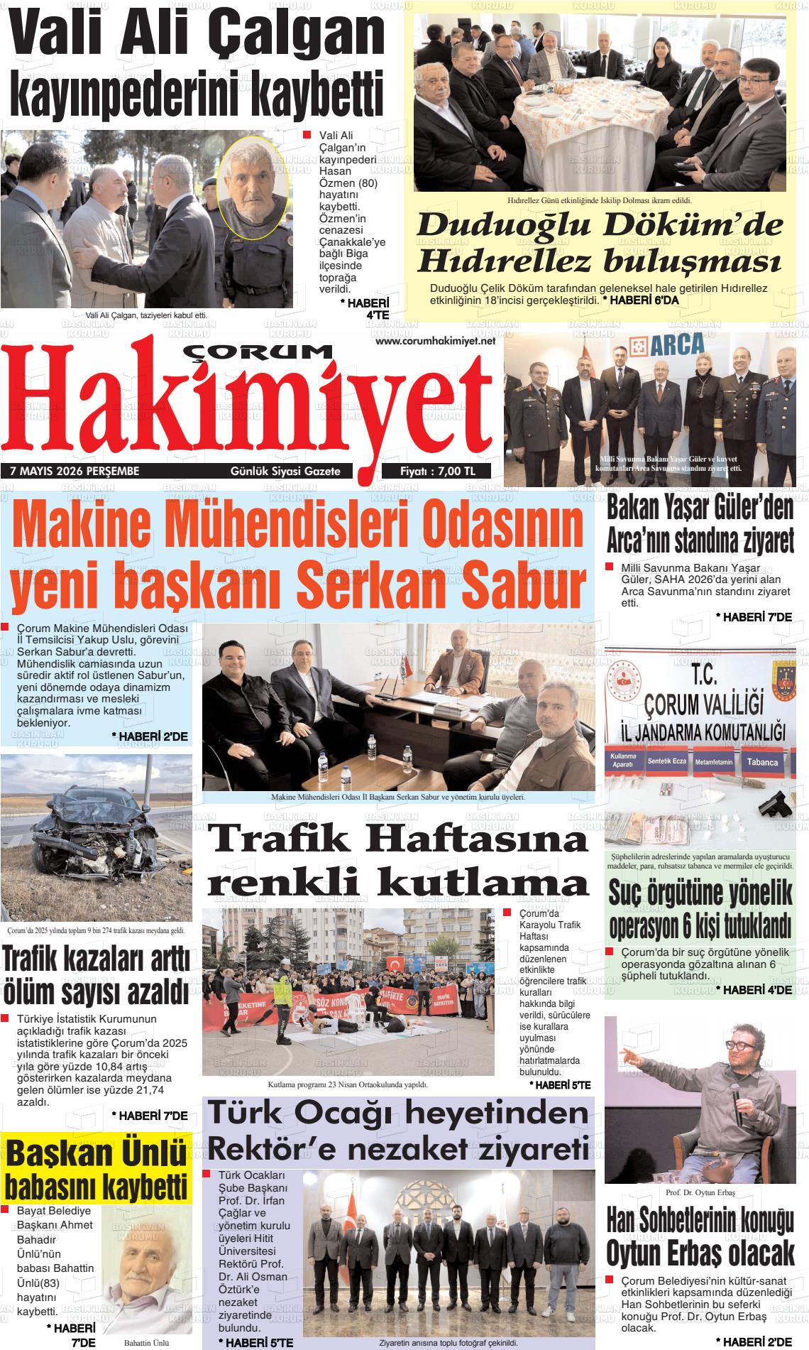 Corum Hakimiyet 07.05.2026