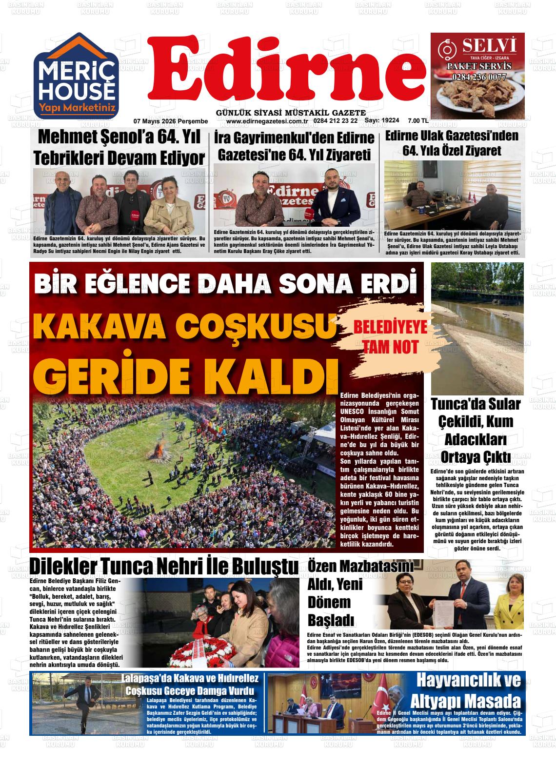 Edirne 07.05.2026
