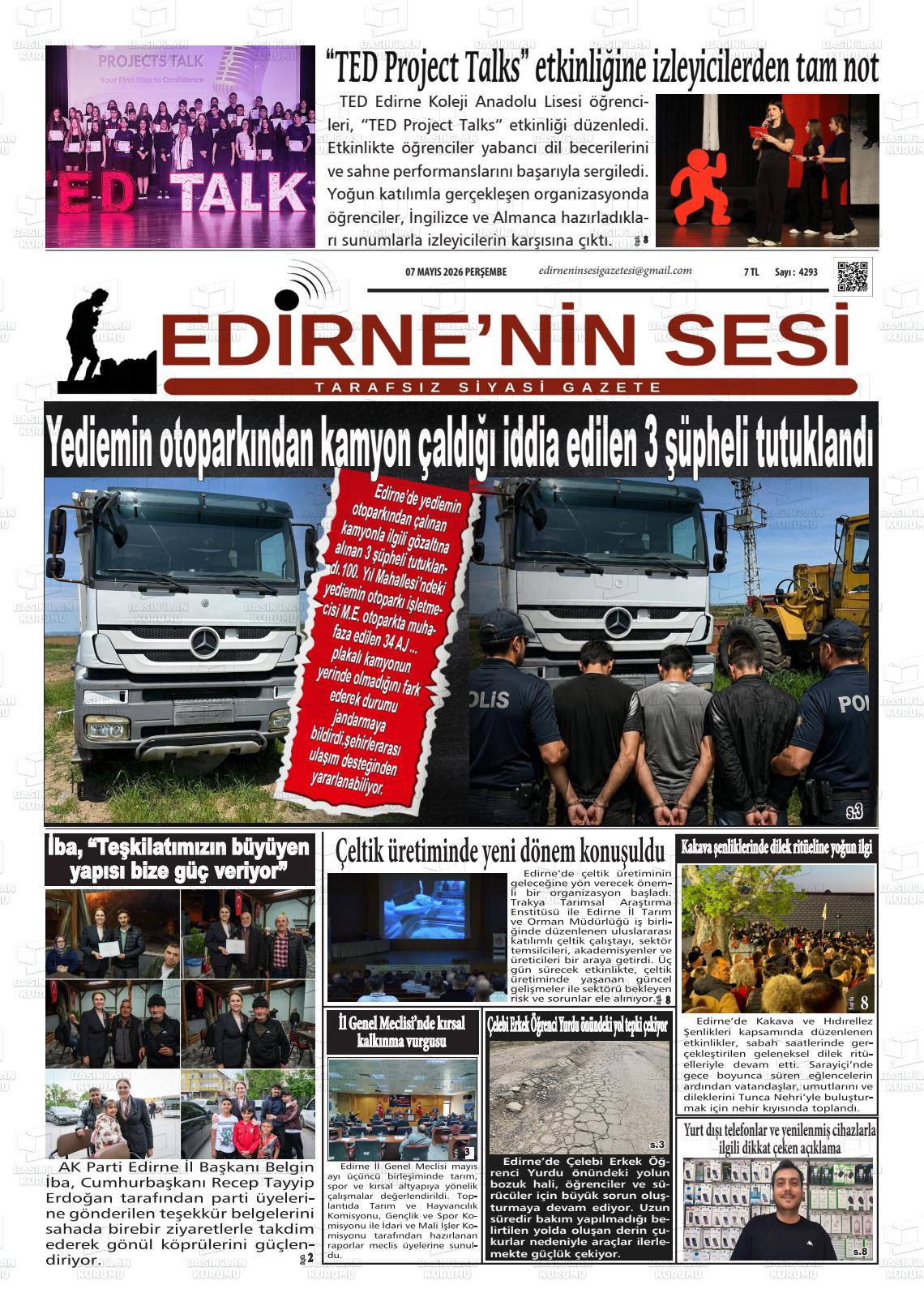 Edirne Star 07.05.2026
