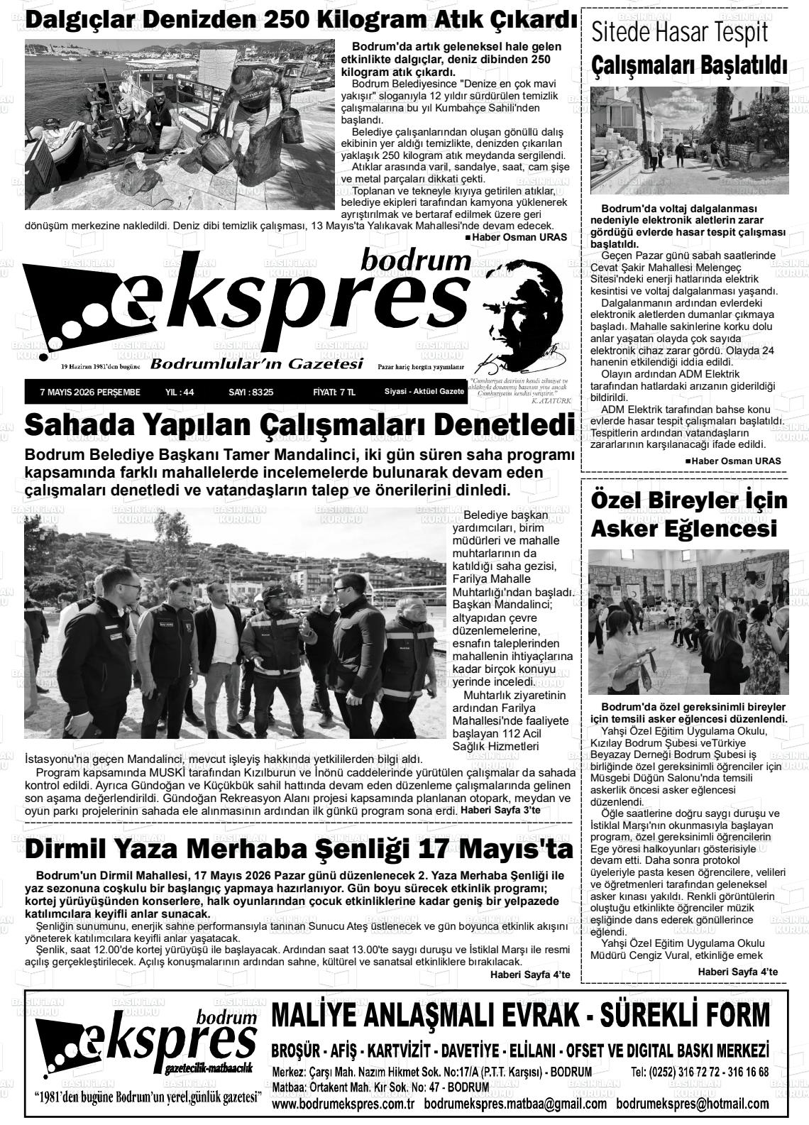 Mugla Ekspresbodrum 07.05.2026