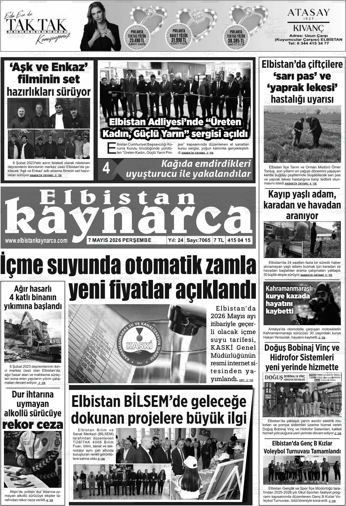 Kahramanmaras Elbistankaynarca 07.05.2026