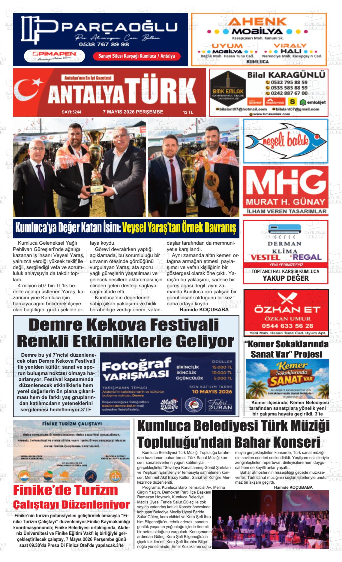 Antalya Finikea 07.05.2026