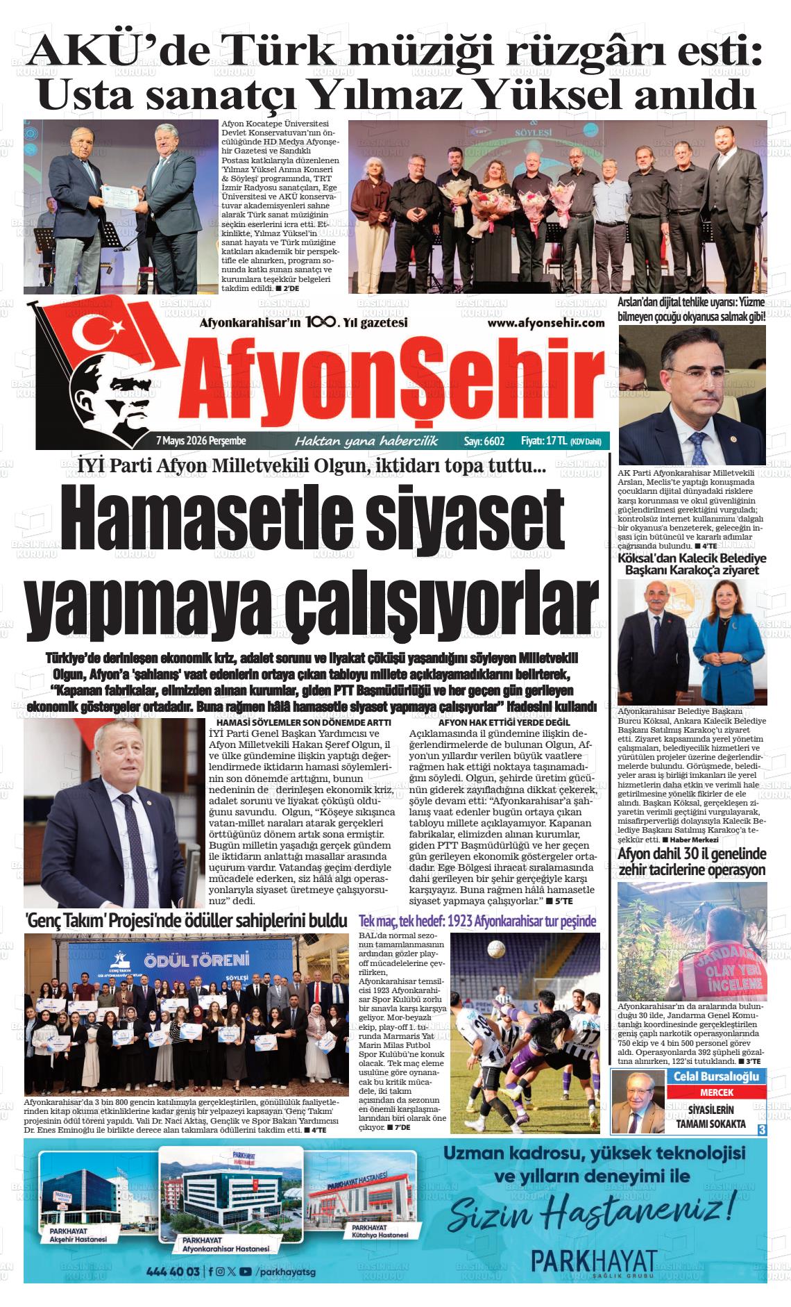 Afyonkarahisar Hisar 07.05.2026