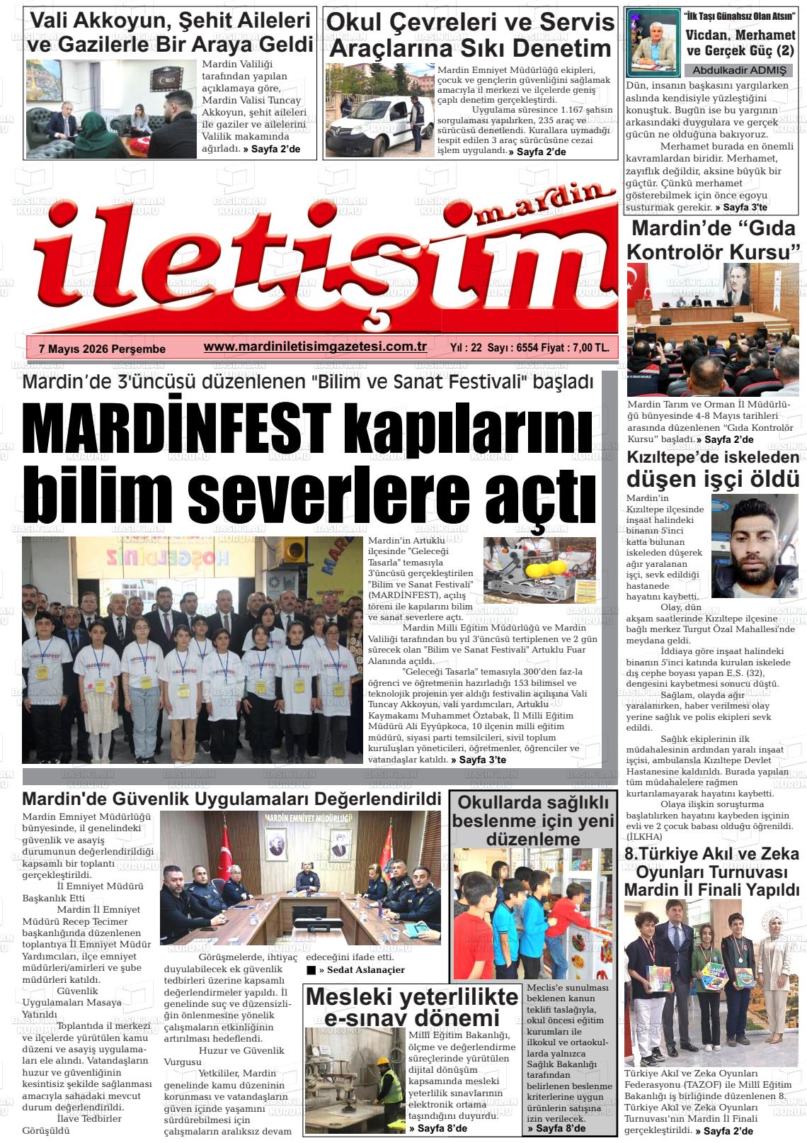 Mardin Iletisim 07.05.2026