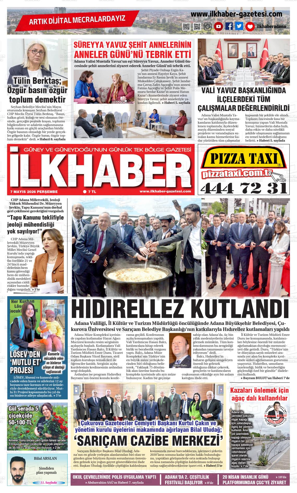 Adana Ilkhaber 07.05.2026
