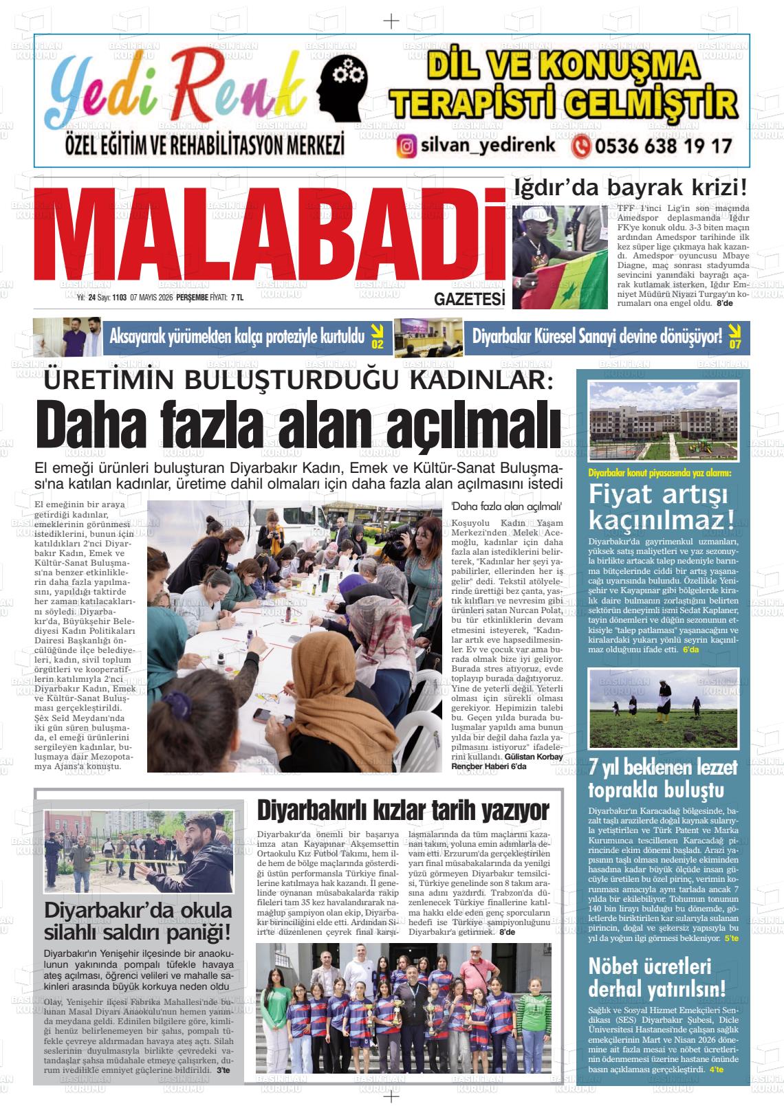 Diyarbakir Mezopotamya 07.05.2026