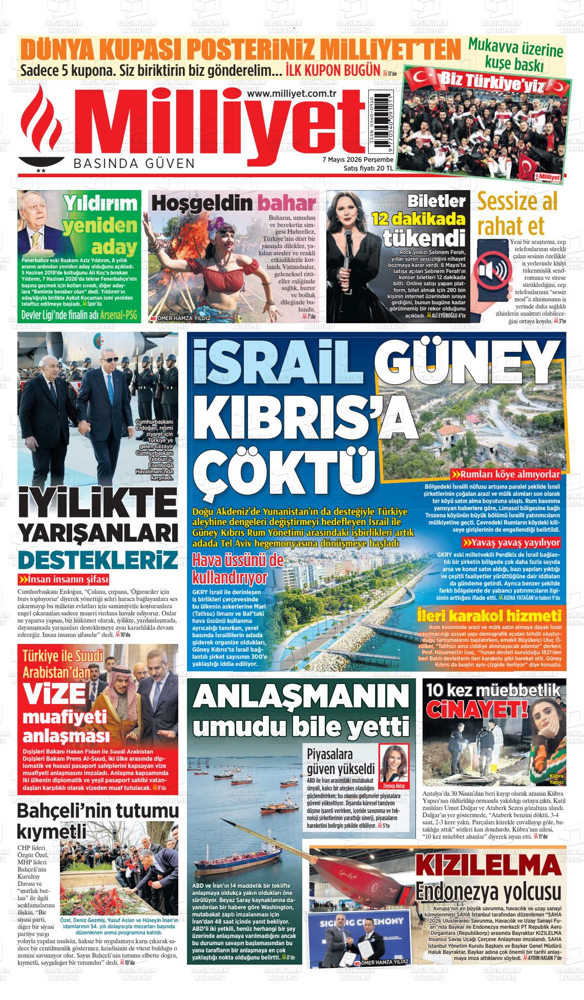 Milliyet Gazetesi 07.05.2026