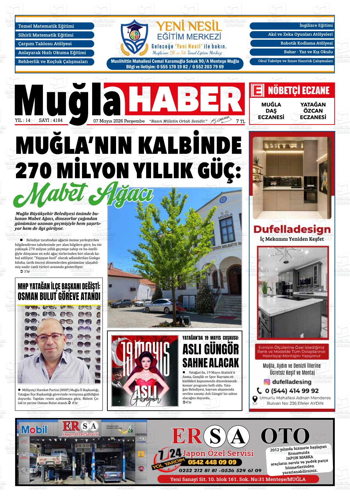 Mugla Haber 07.05.2026