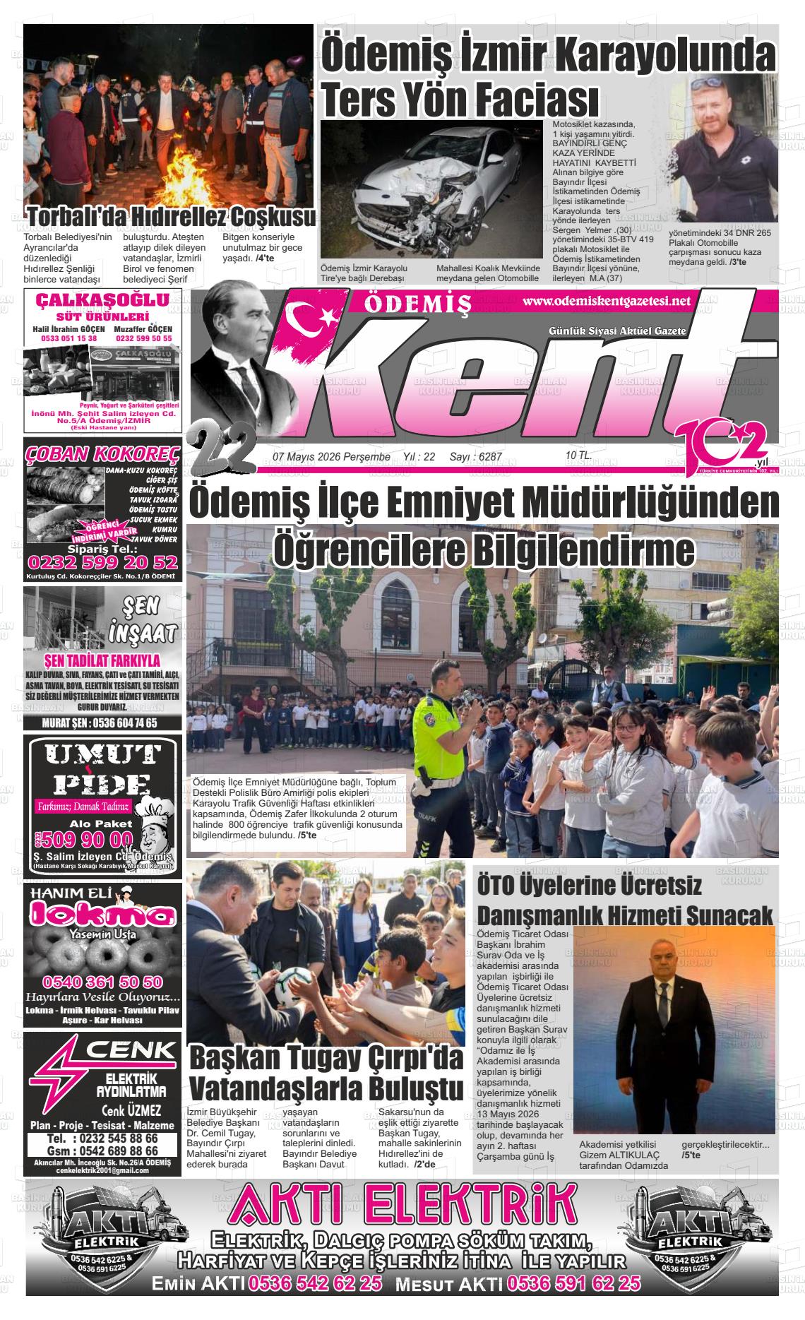 Izmir Odemiskent 07.05.2026