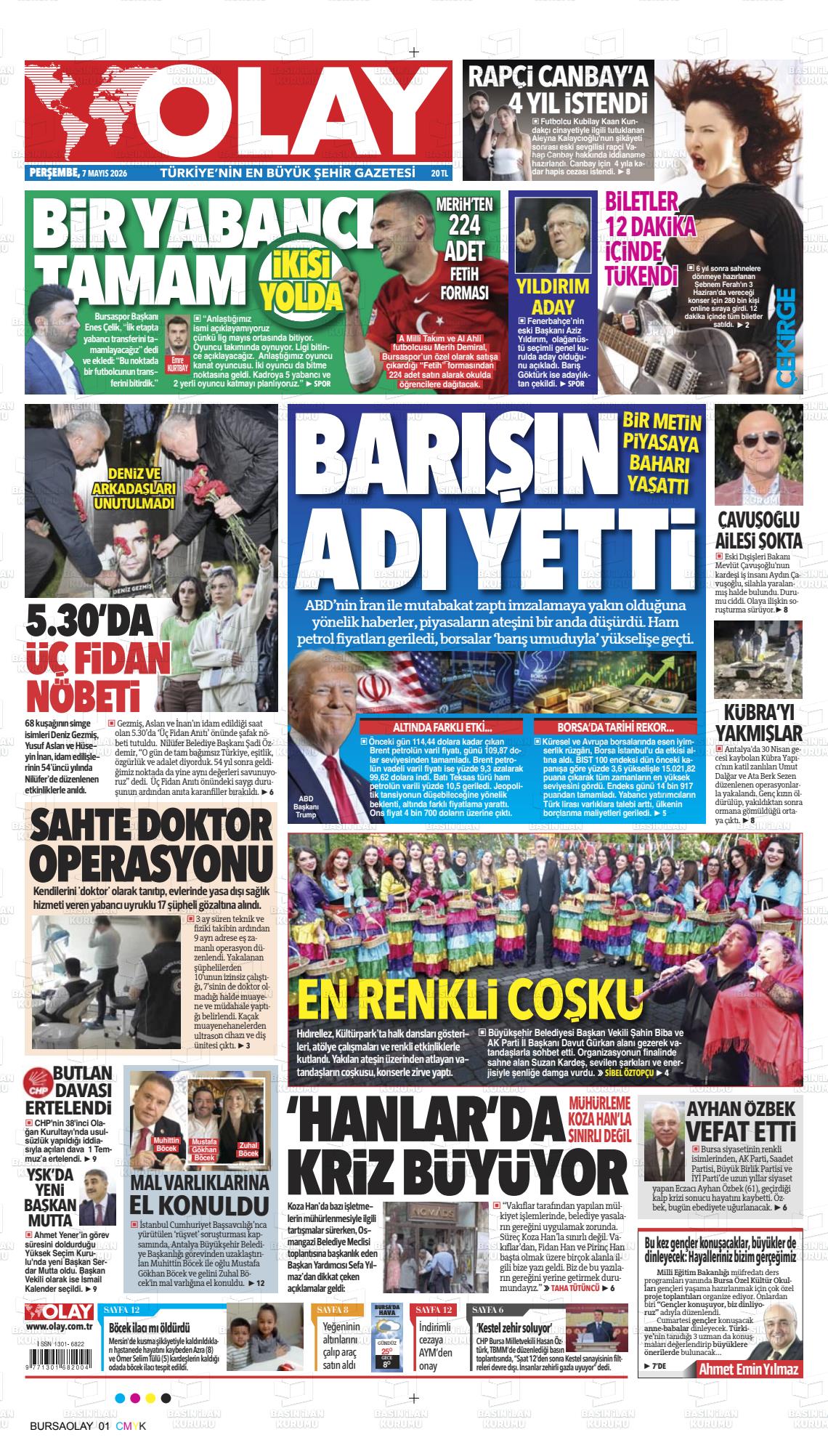 Hatay Olay 07.05.2026