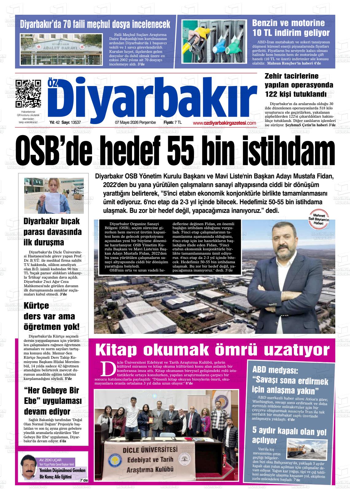 Diyarbakir Oz 07.05.2026