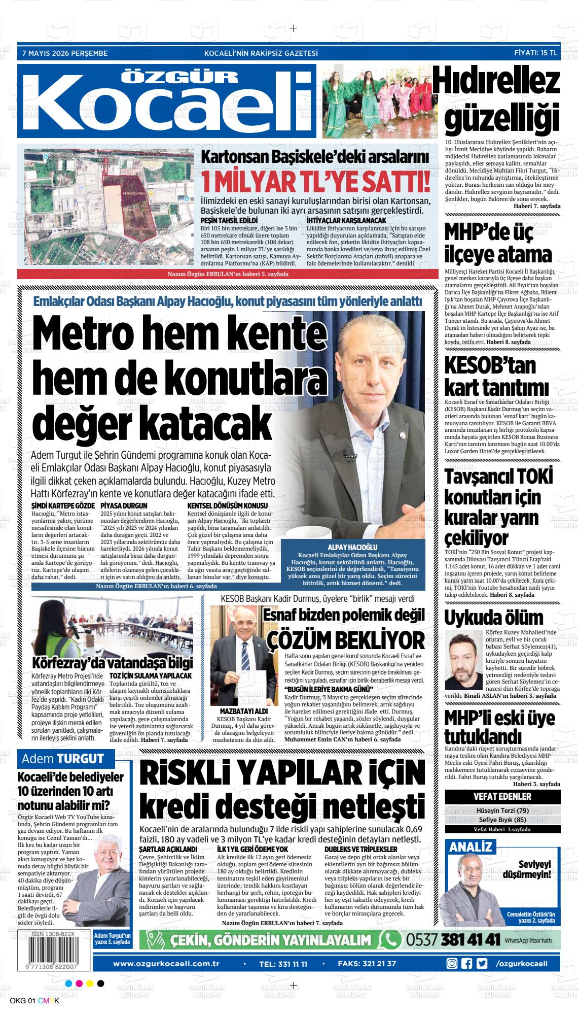 Kocaeli Ozgur 07.05.2026