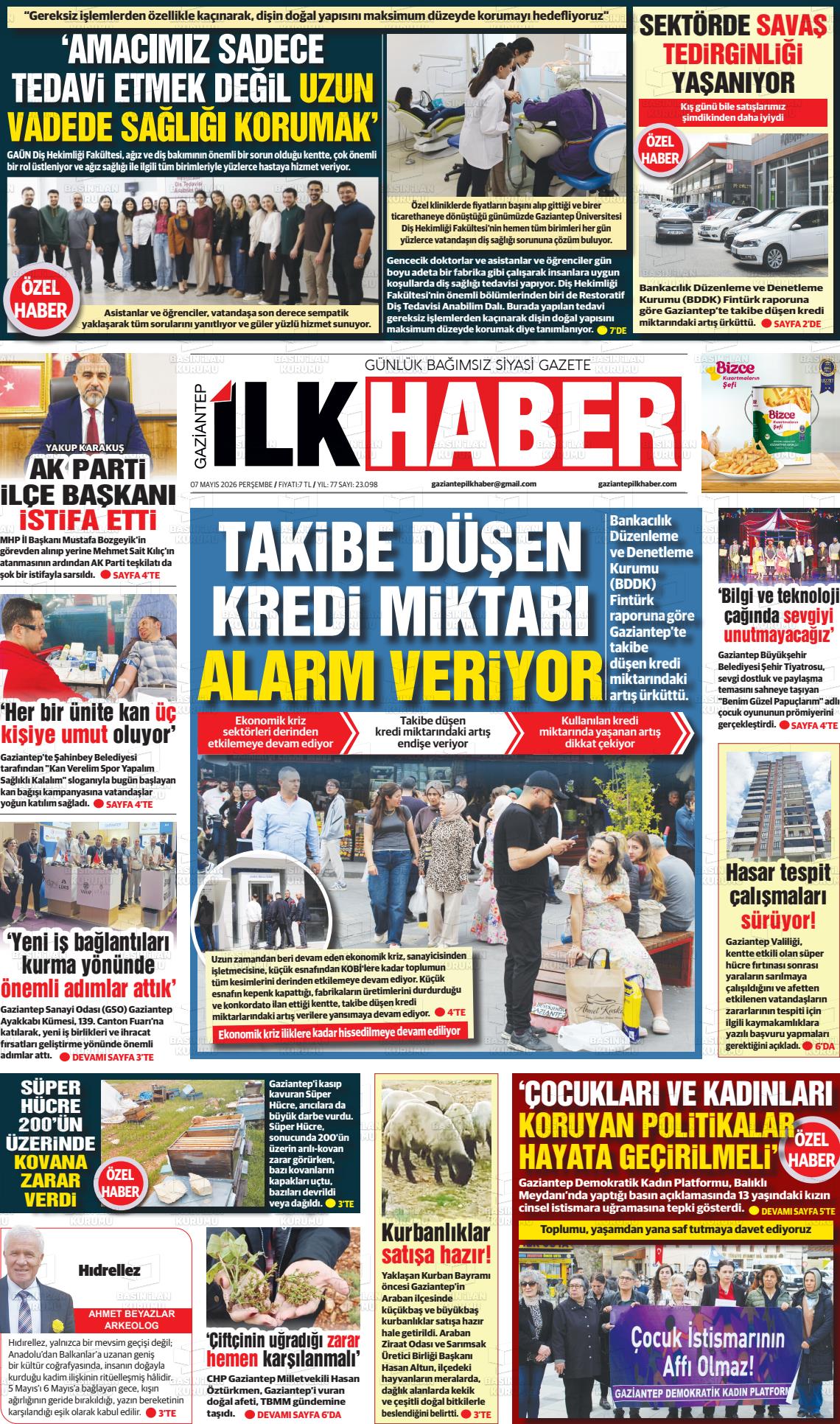 Sabah(gaziantep) 07.05.2026