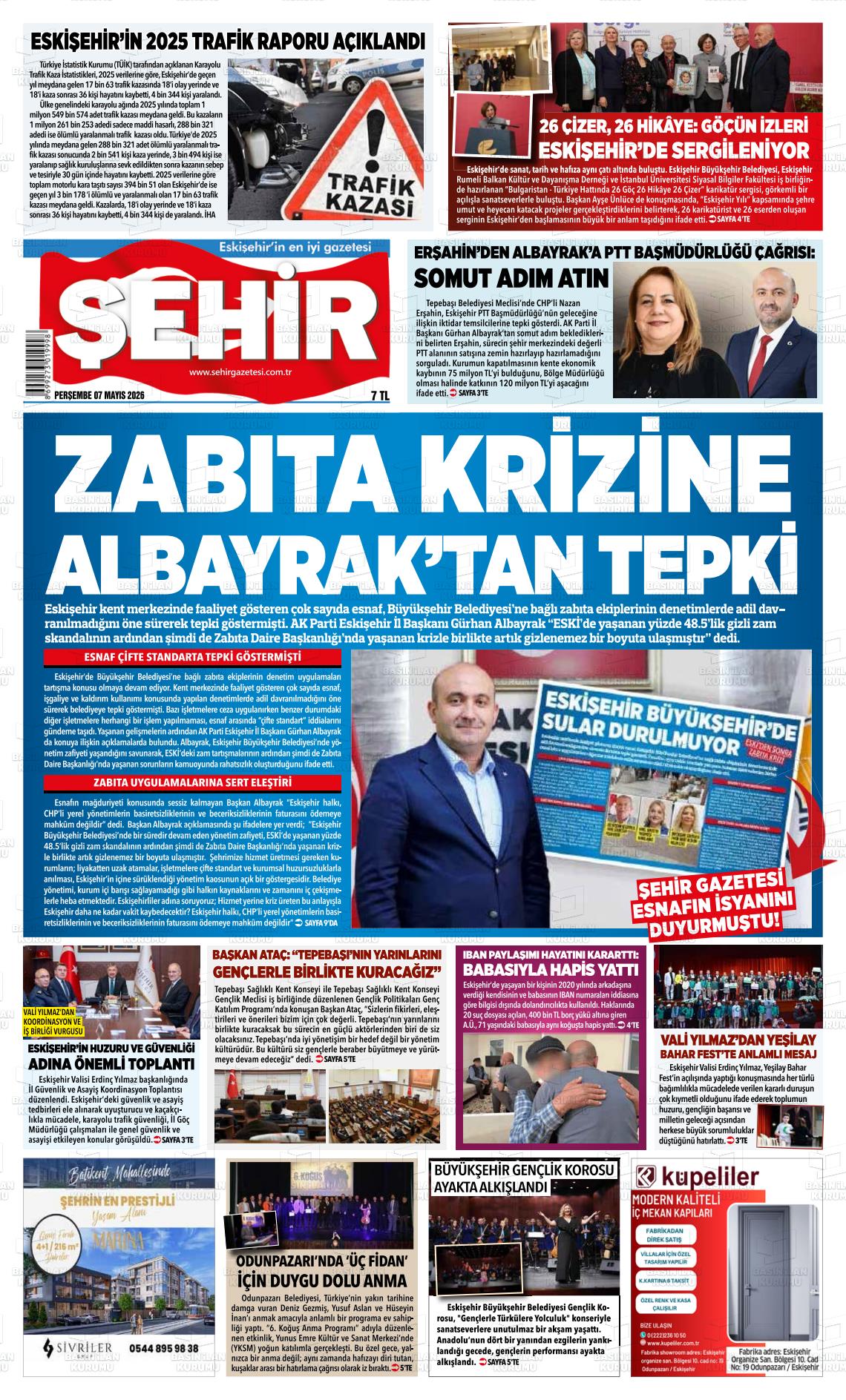 Eskisehir Sehir 07.05.2026