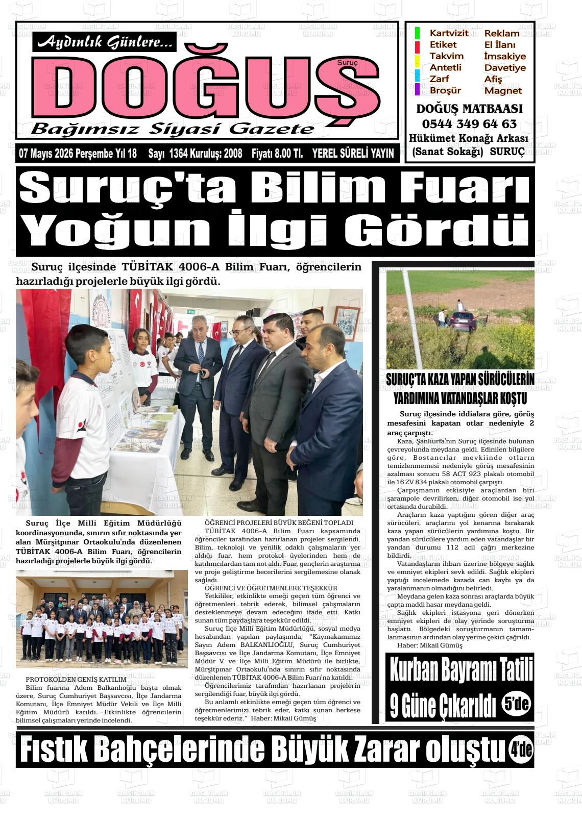 Sanliurfa Surucdogus 07.05.2026