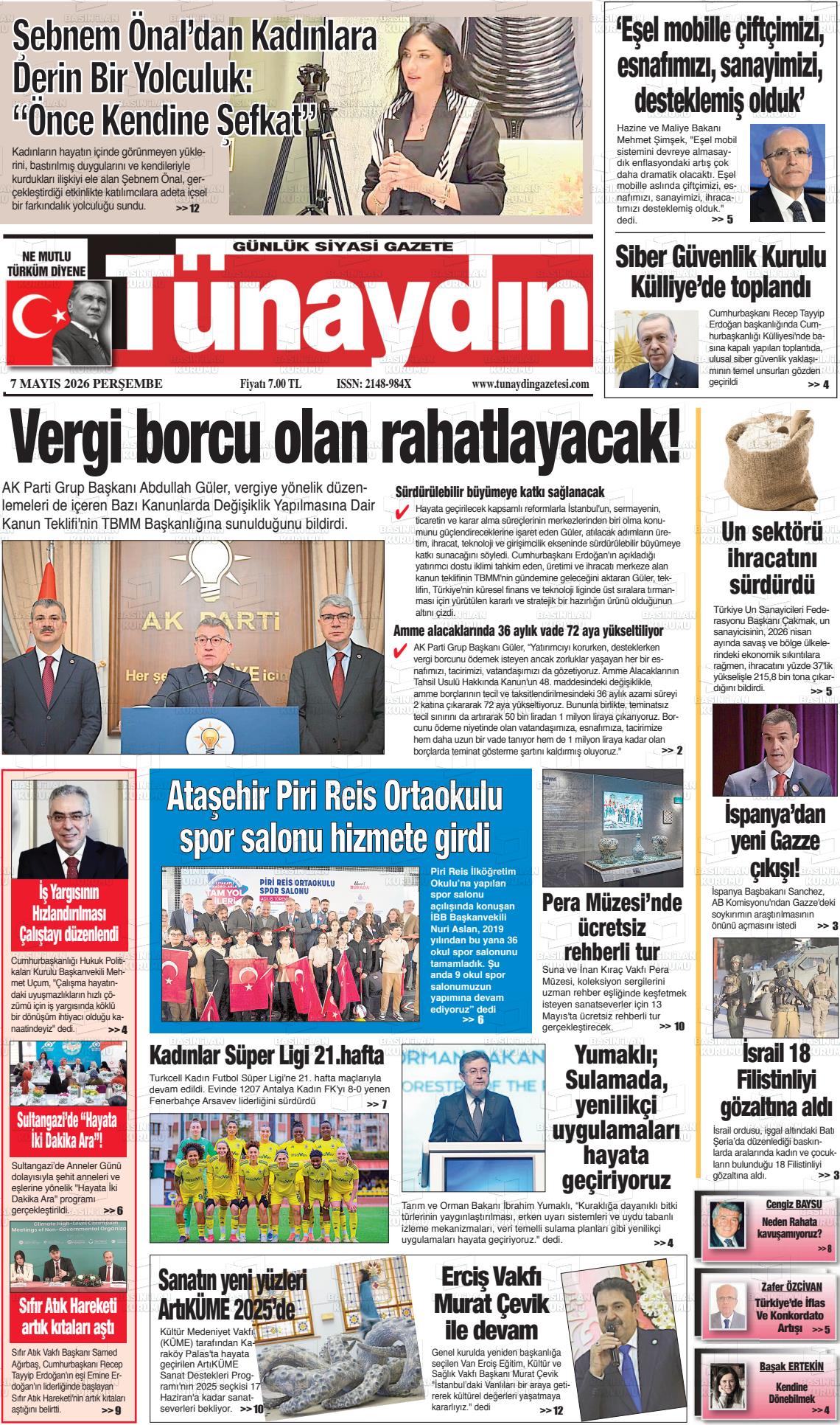 Istanbul Tunaydin 07.05.2026
