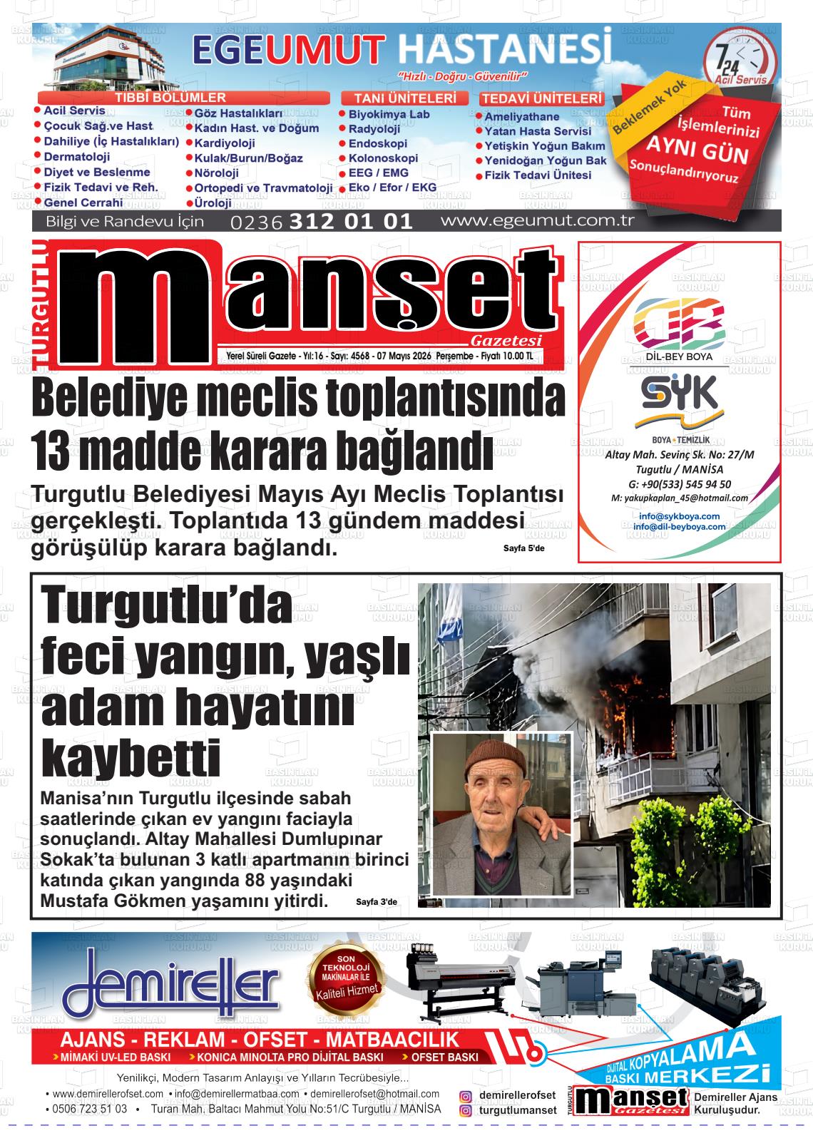 Manisa Turgutlumanset 07.05.2026